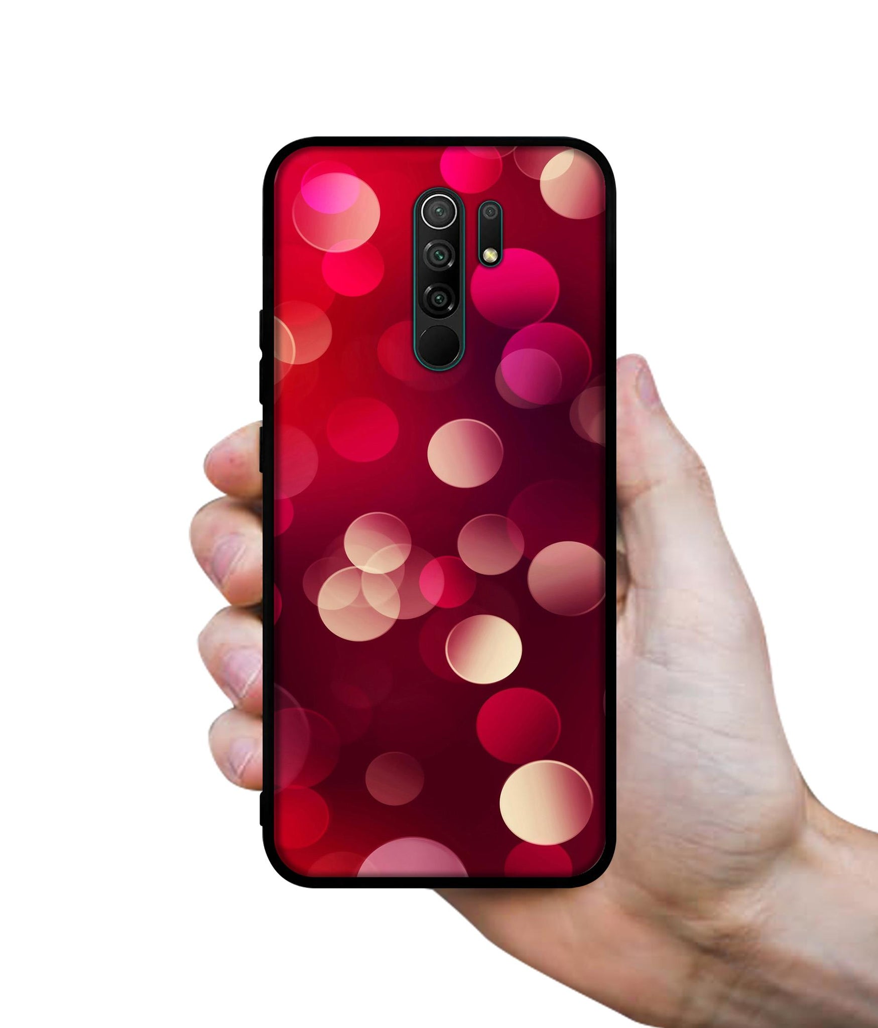 3D Circles Designer 2D Printed Back Case Cover for Mi Redmi 9 Prime / Poco M2