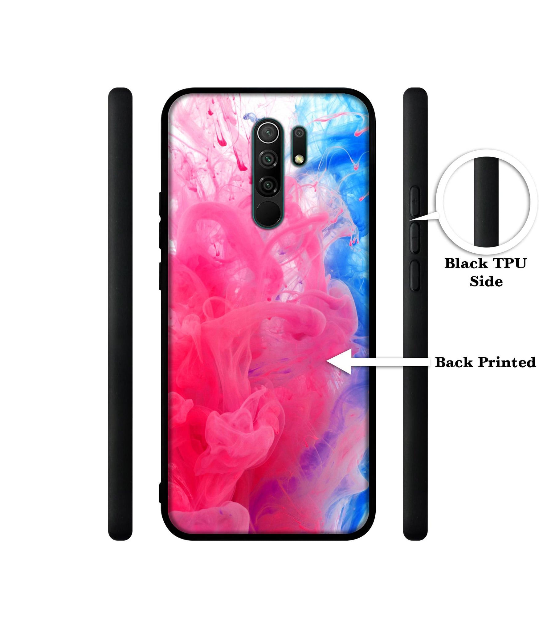 Fractal Paint Designer 2D Printed Back Case Cover for Mi Redmi 9 Prime / Poco M2