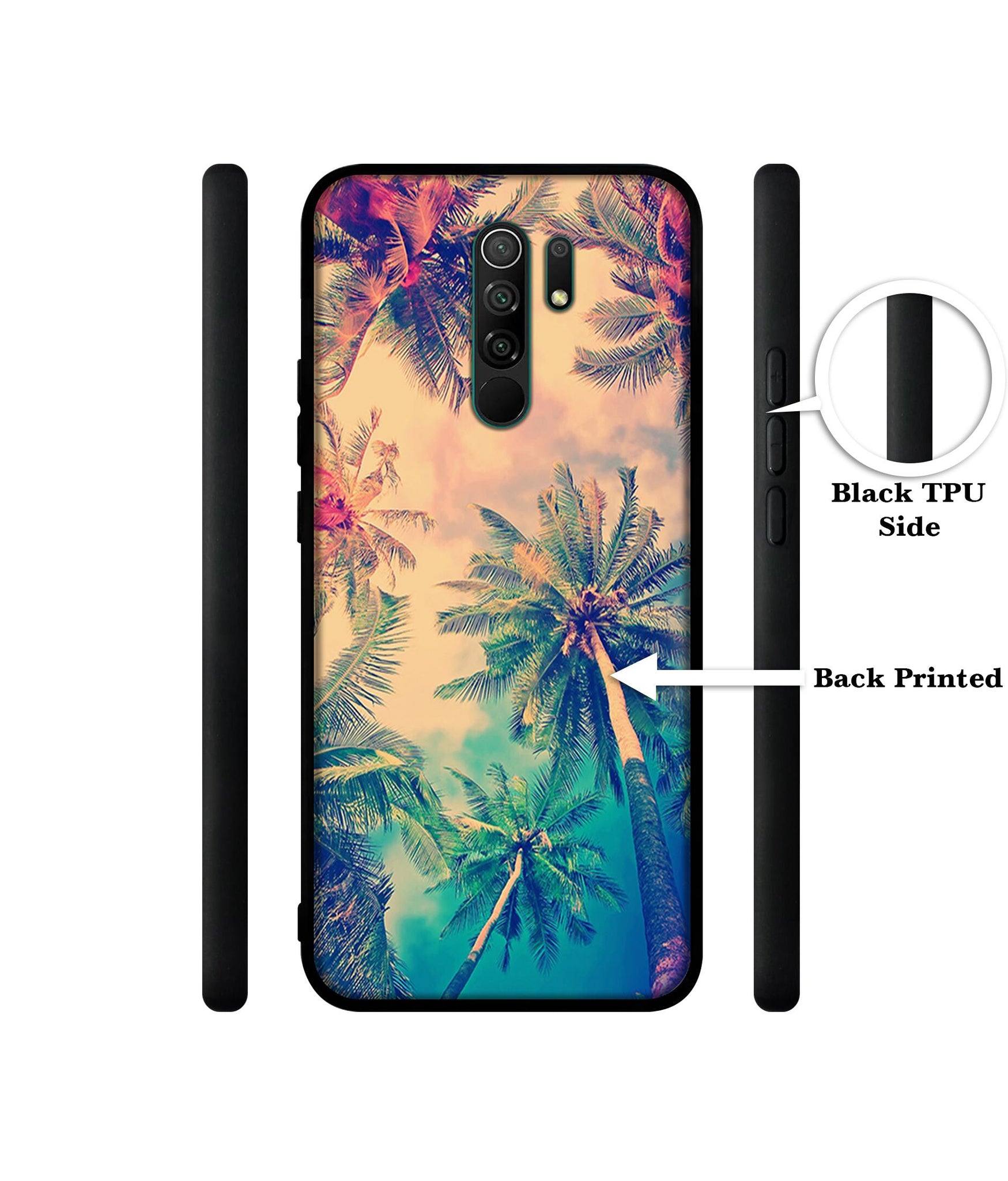 Trees Designer 2D Printed Back Case Cover for Mi Redmi 9 Prime / Poco M2