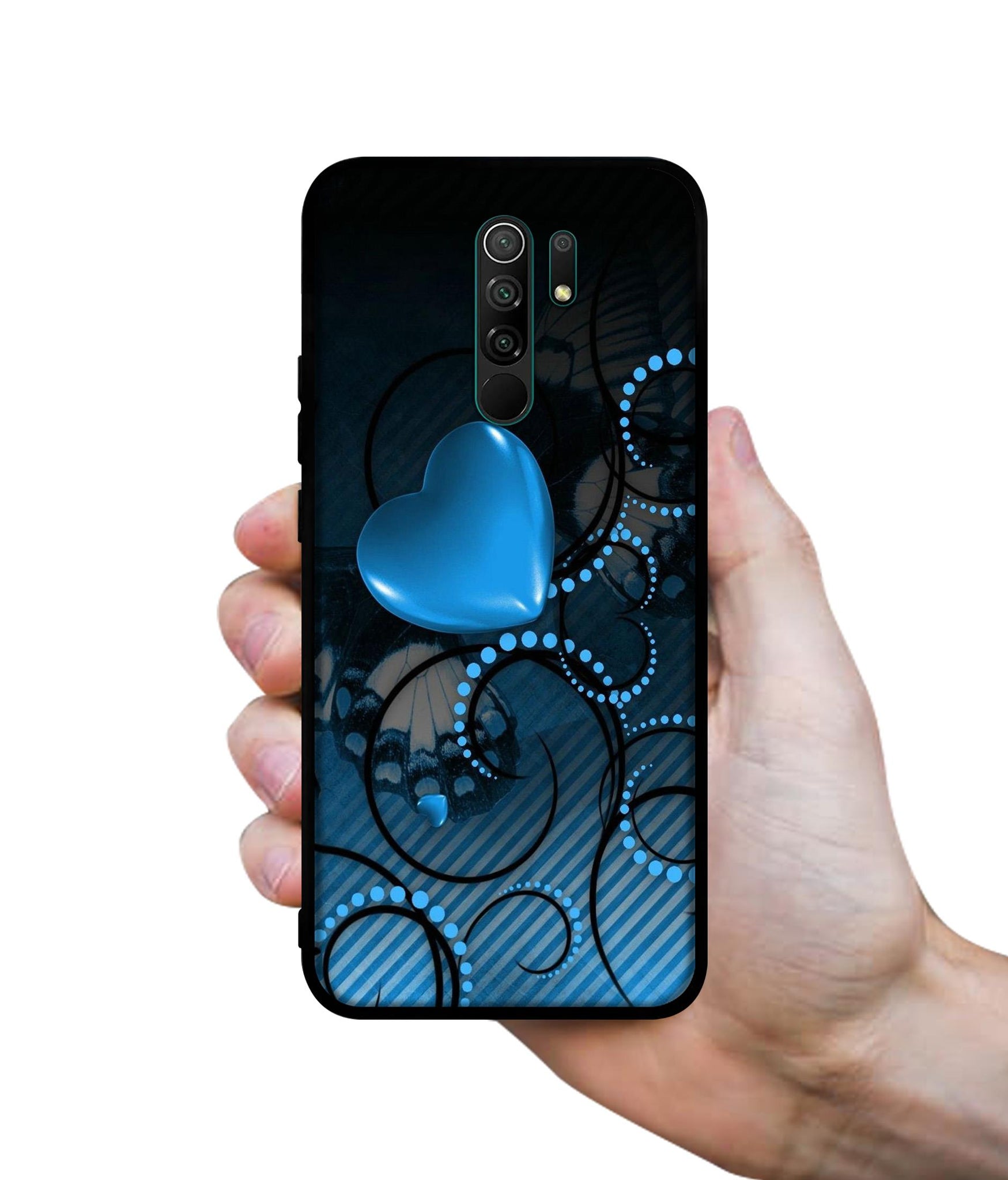Hart Designer 2D Printed Back Case Cover for Mi Redmi 9 Prime / Poco M2