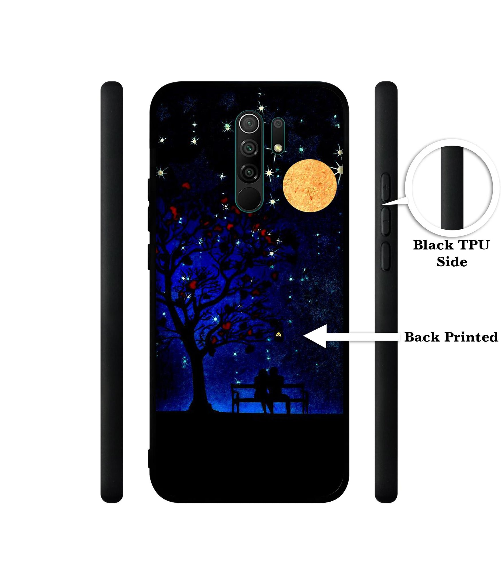 Blue Sky Designer 2D Printed Back Case Cover for Mi Redmi 9 Prime / Poco M2