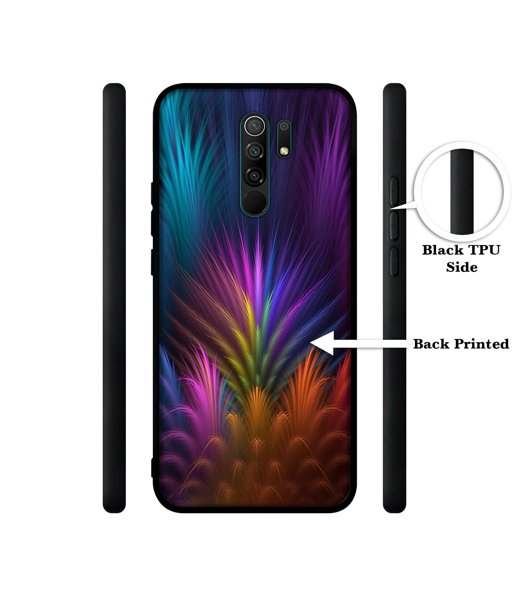 Multicoloured Designer 2D Printed Back Case Cover for Mi Redmi 9 Prime / Poco M2
