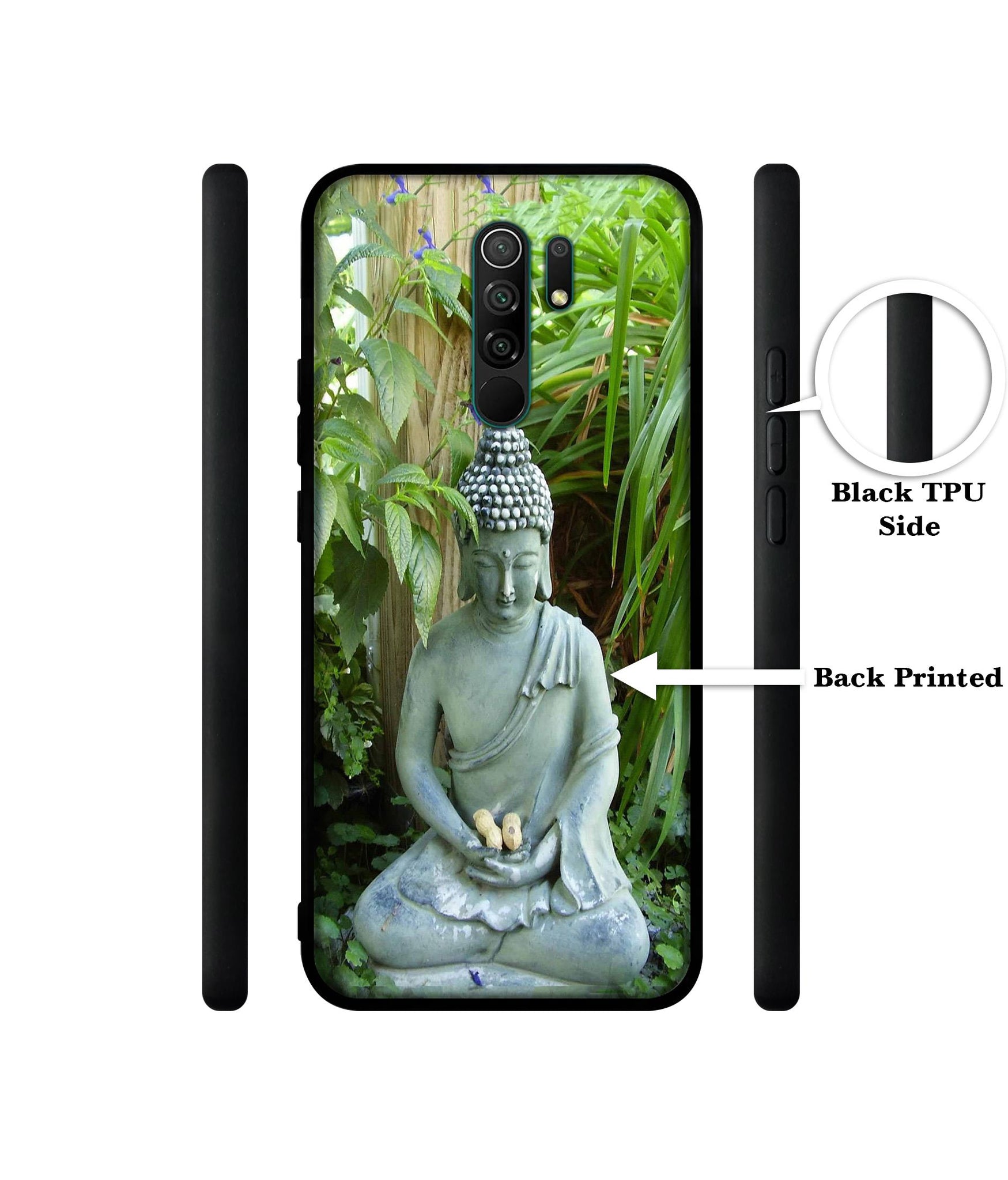 Buddhism Designer 2D Printed Back Case Cover for Mi Redmi 9 Prime / Poco M2