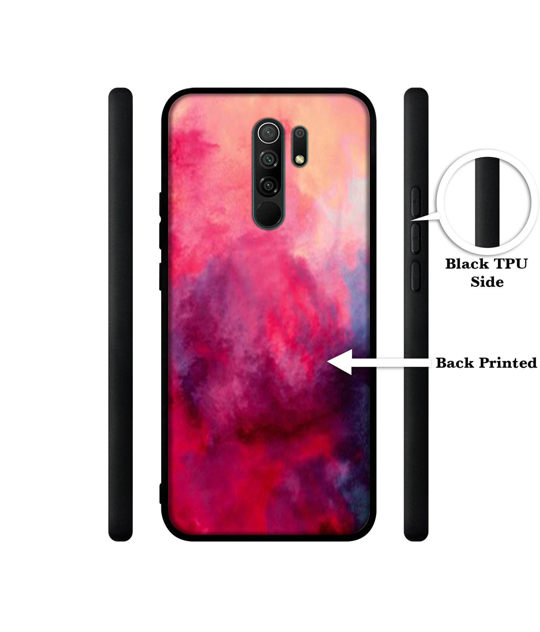 Holi Color Designer 2D Printed Back Case Cover for Mi Redmi 9 Prime / Poco M2