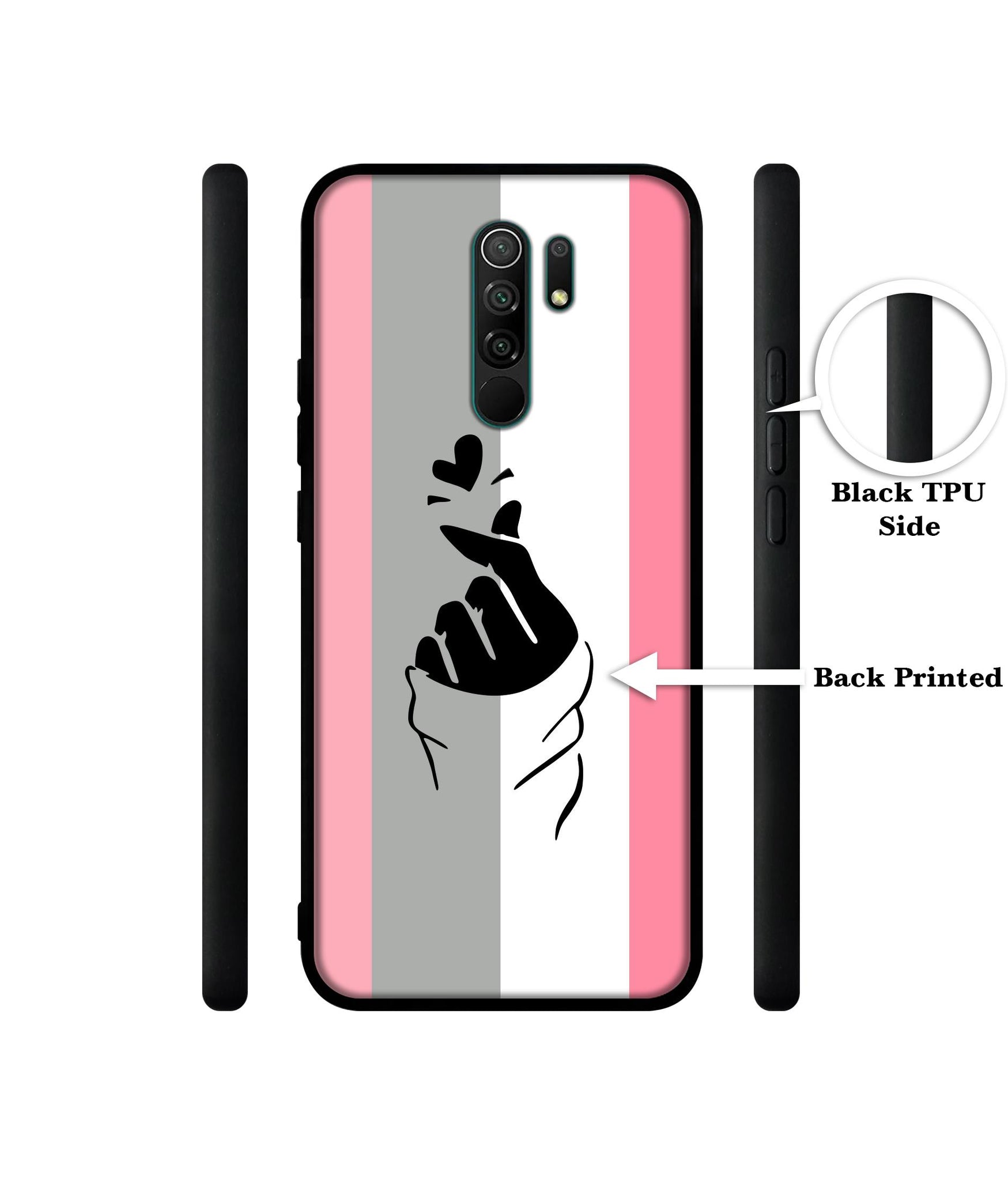 Cute Mini Love Designer 2D Printed Back Case Cover for Mi Redmi 9 Prime / Poco M2