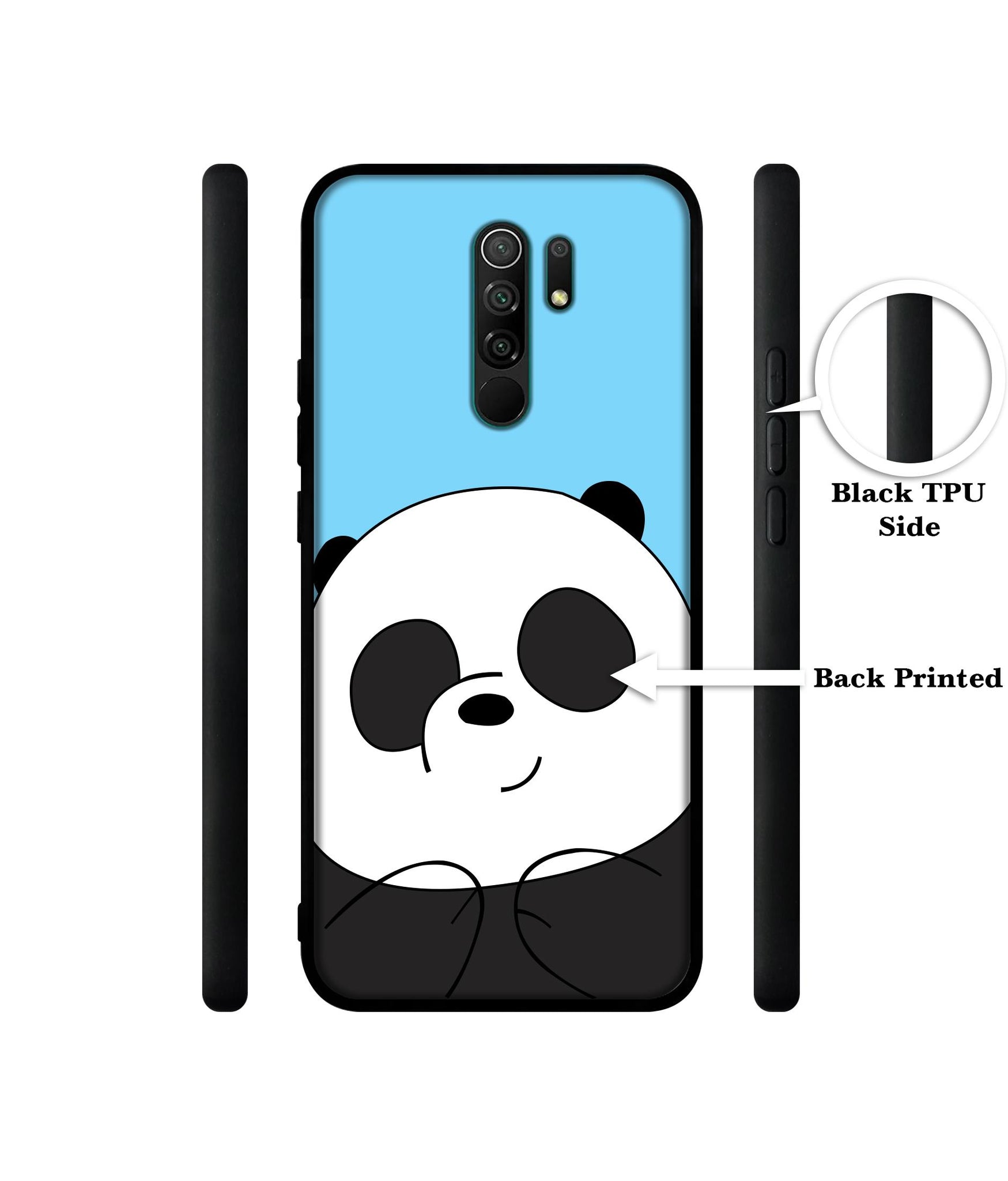 Cute Panda Designer 2D Printed Back Case Cover for Mi Redmi 9 Prime / Poco M2