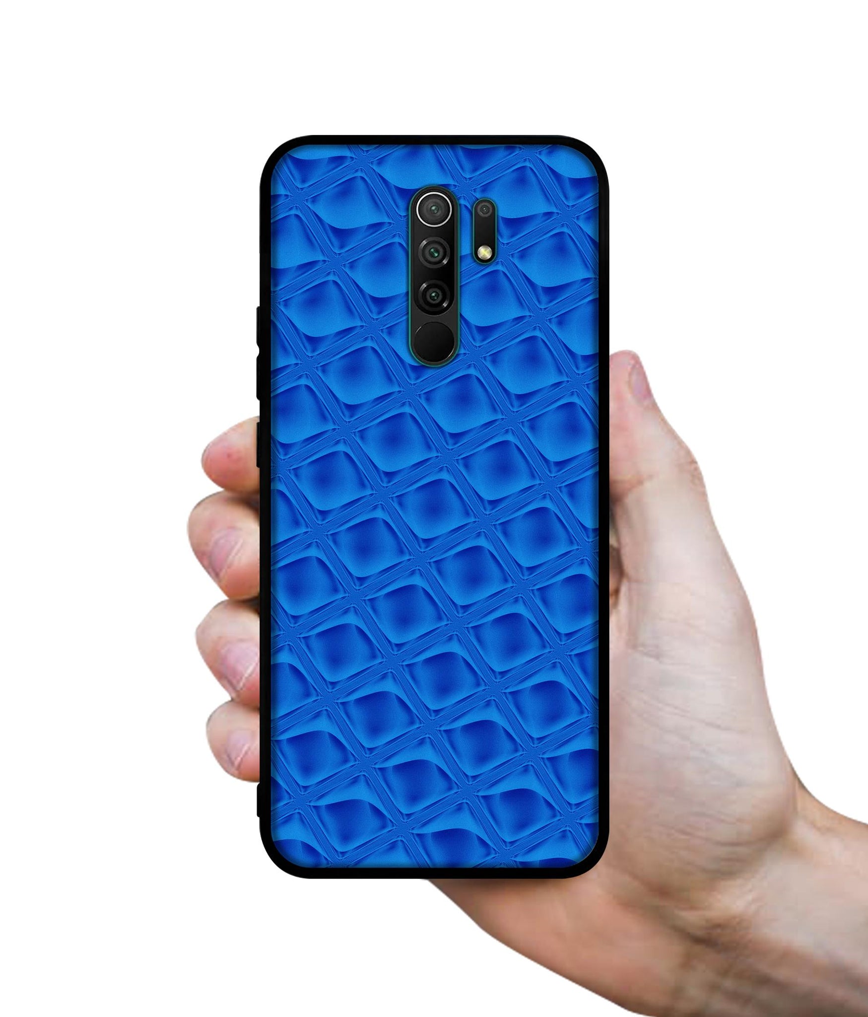 Blue Diamond Designer 2D Printed Back Case Cover for Mi Redmi 9 Prime / Poco M2