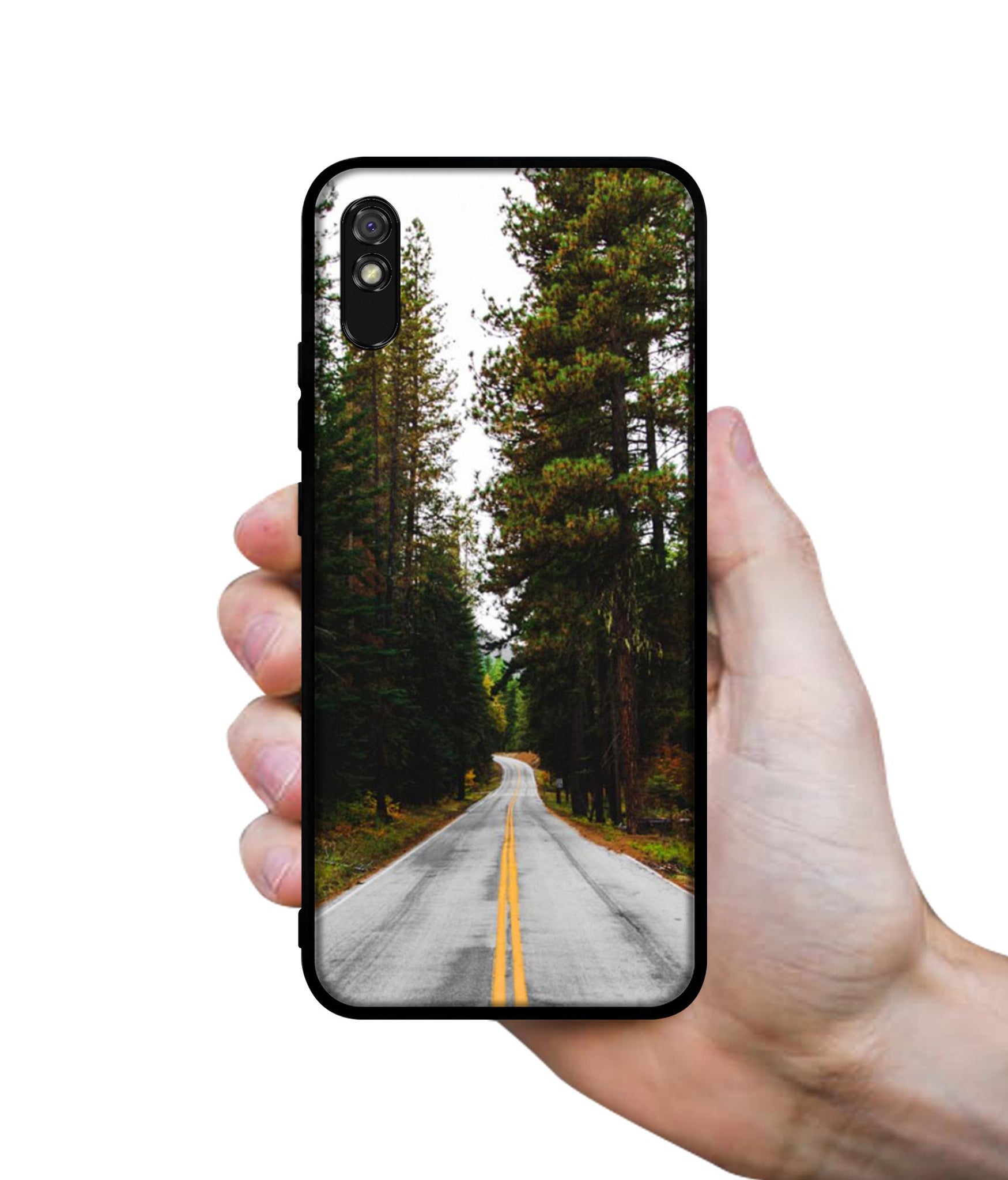 Road Photo Designer 2D Printed Back Case Cover for Mi Redmi 9A / 9A Sport / 9i / 9i Sport