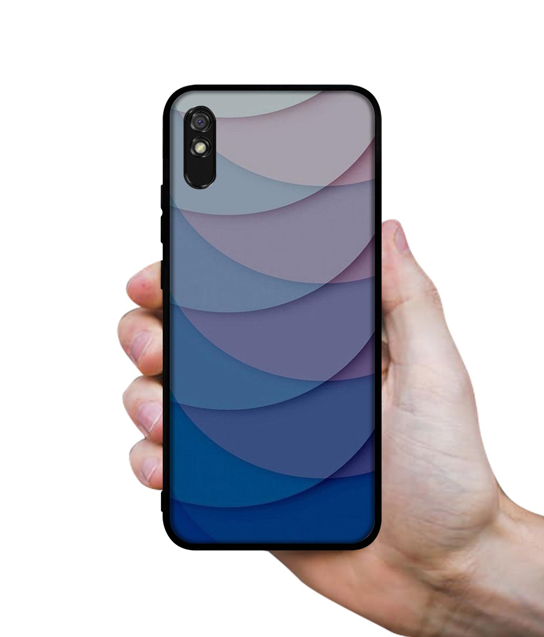 Waves Pattern Print Designer 2D Printed Back Case Cover for Mi Redmi 9A / 9A Sport / 9i / 9i Sport