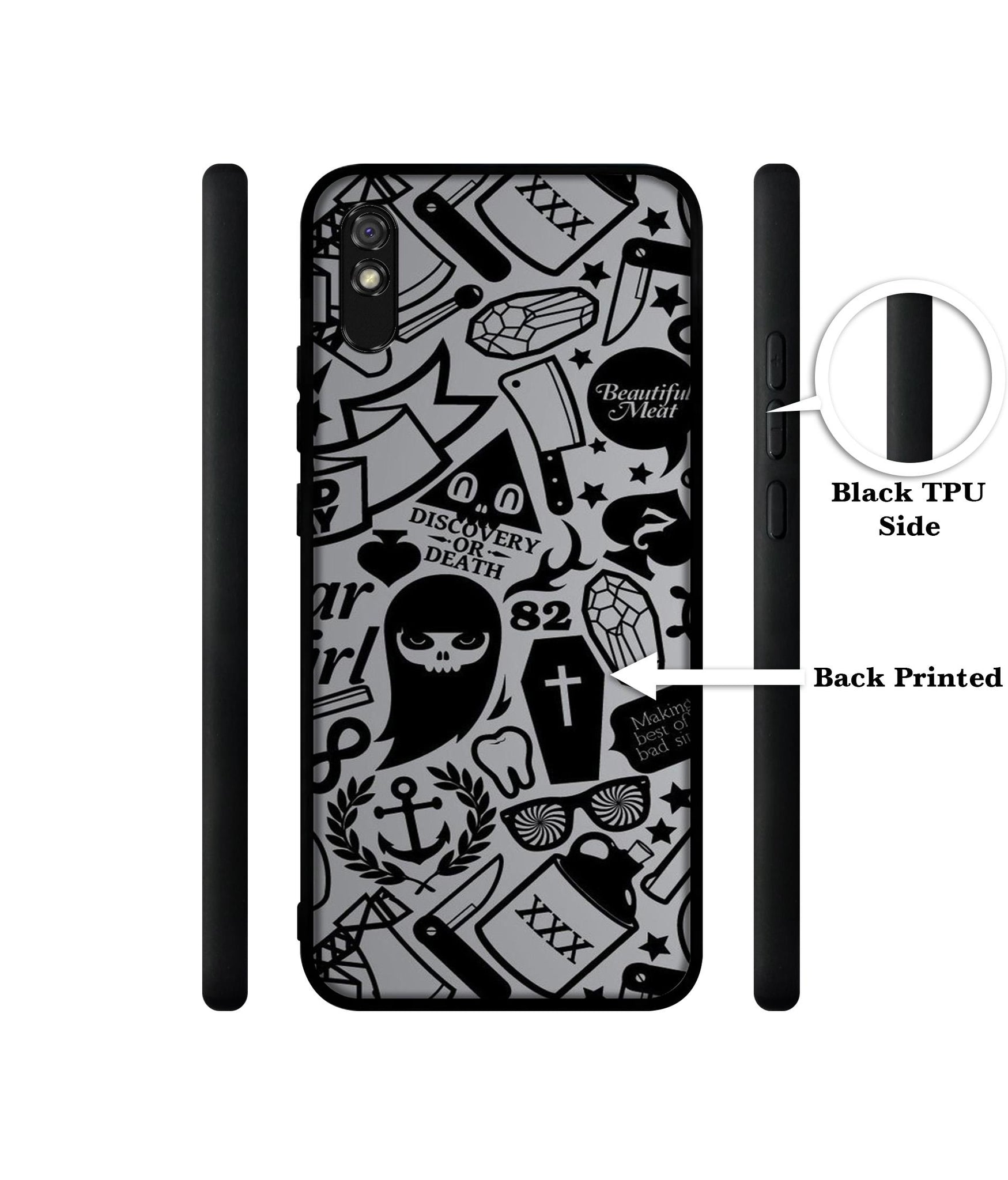 Discover Or Death Designer 2D Printed Back Case Cover for Mi Redmi 9A / 9A Sport / 9i / 9i Sport