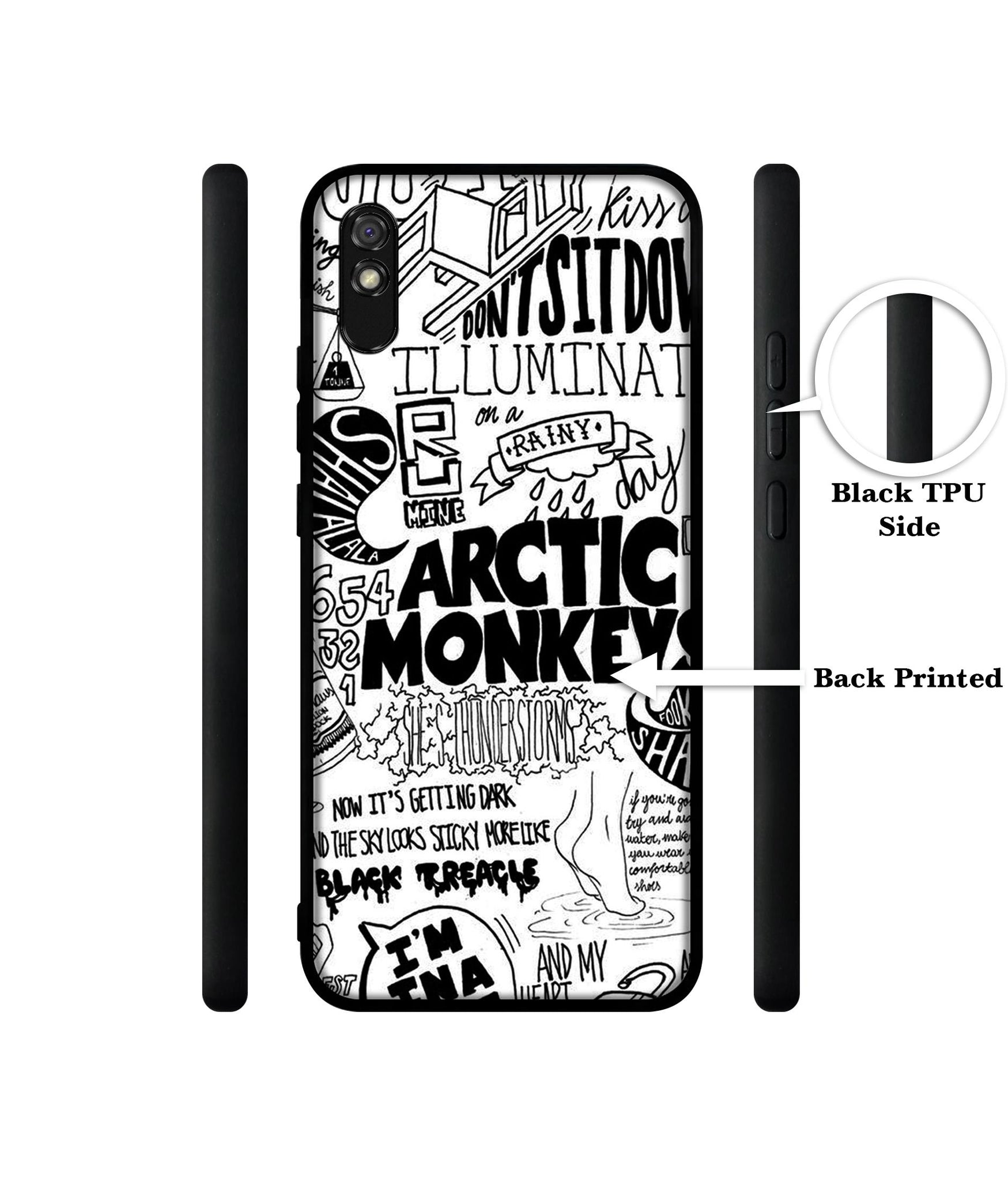 Arctic Monkeys Pattern Designer 2D Printed Back Case Cover for Mi Redmi 9A / 9A Sport / 9i / 9i Sport
