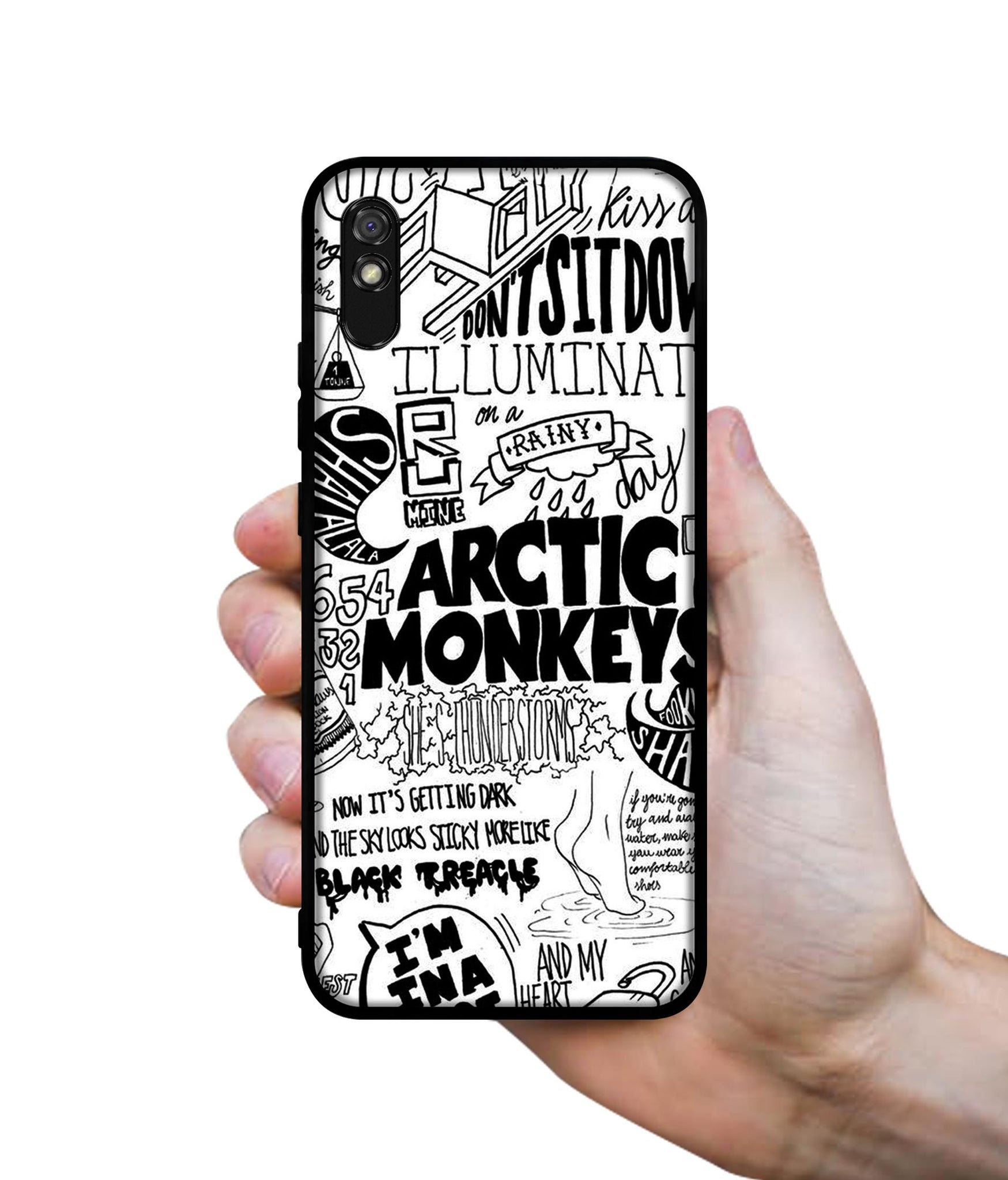 Arctic Monkeys Pattern Designer 2D Printed Back Case Cover for Mi Redmi 9A / 9A Sport / 9i / 9i Sport