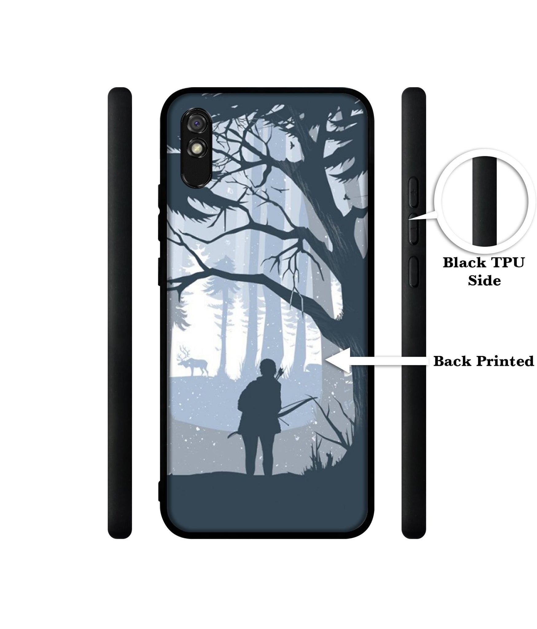 Hunter Designer 2D Printed Back Case Cover for Mi Redmi 9A / 9A Sport / 9i / 9i Sport