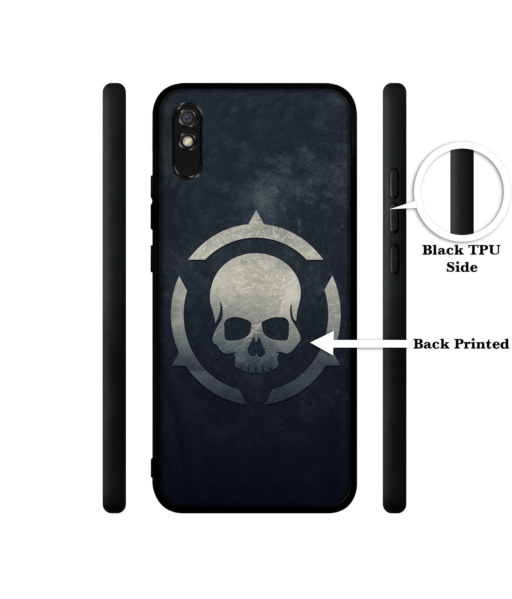 Skull Pattern Print Designer 2D Printed Back Case Cover for Mi Redmi 9A / 9A Sport / 9i / 9i Sport