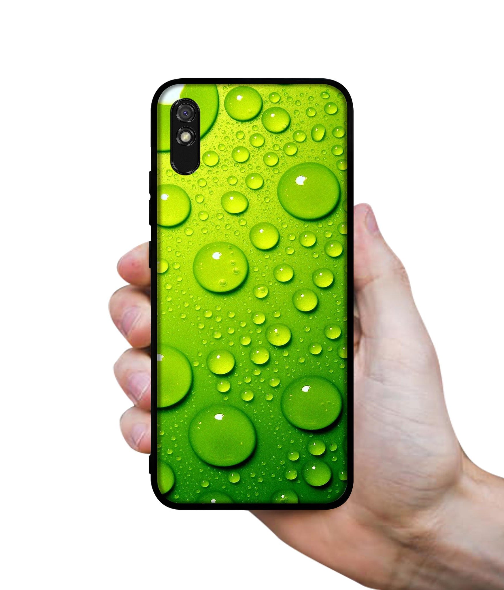 Green Bubbles Designer 2D Printed Back Case Cover for Mi Redmi 9A / 9A Sport / 9i / 9i Sport