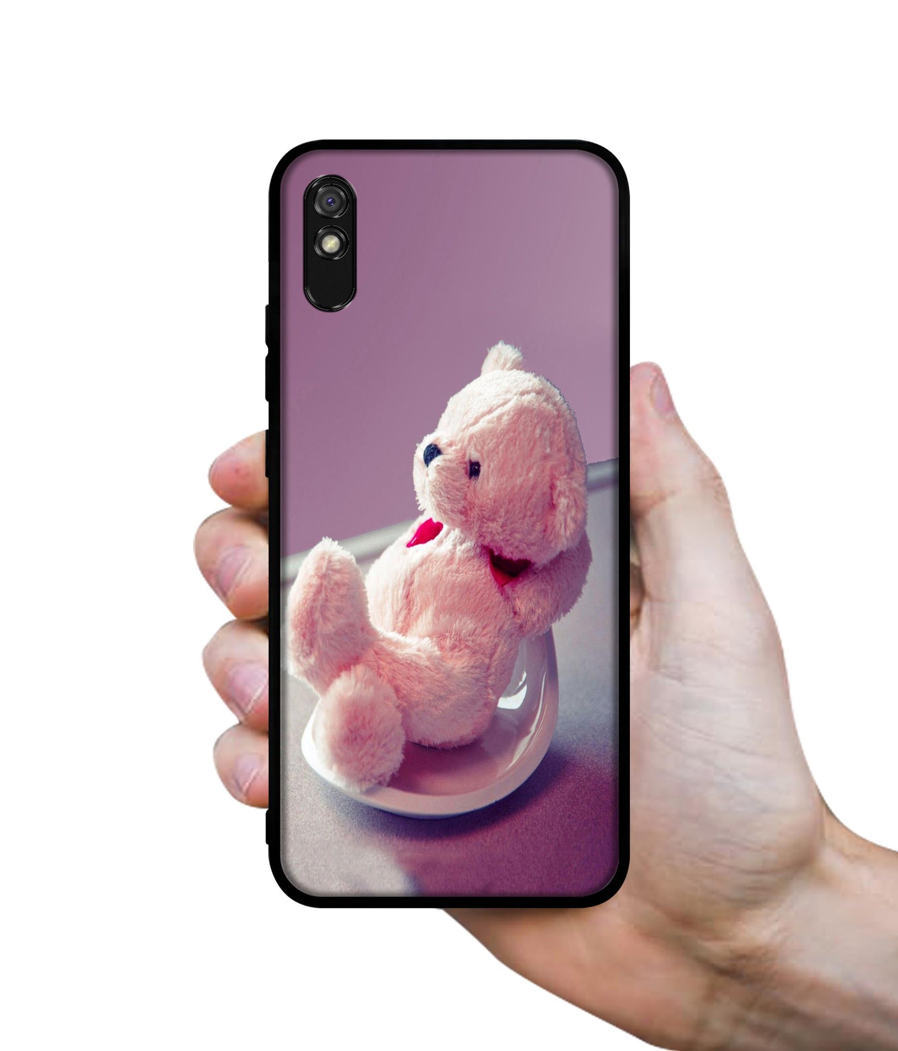 Cute Teddy Bear Designer 2D Printed Back Case Cover for Mi Redmi 9A / 9A Sport / 9i / 9i Sport