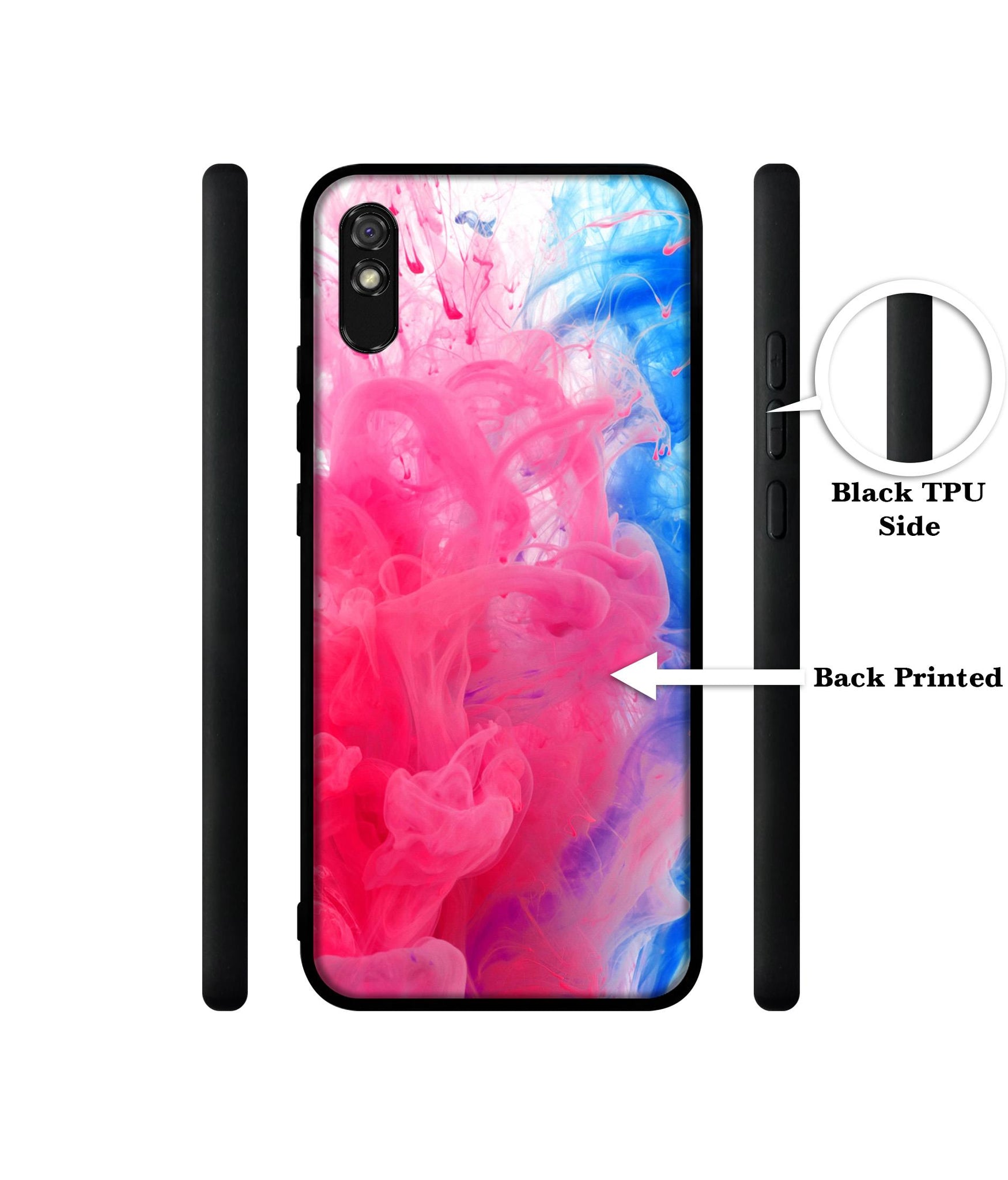 Fractal Paint Designer 2D Printed Back Case Cover for Mi Redmi 9A / 9A Sport / 9i / 9i Sport