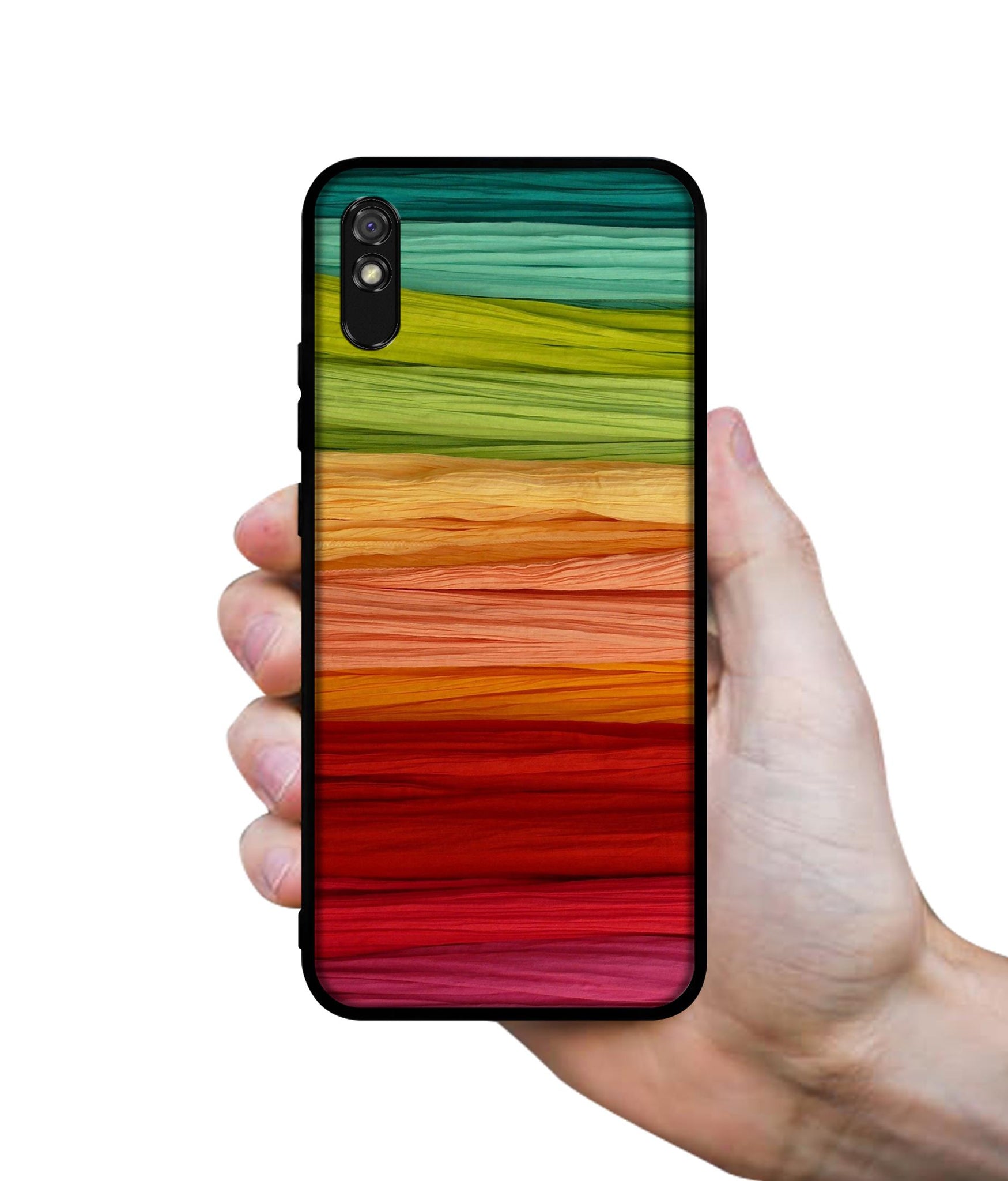 Colorful Thread Designer 2D Printed Back Case Cover for Mi Redmi 9A / 9A Sport / 9i / 9i Sport