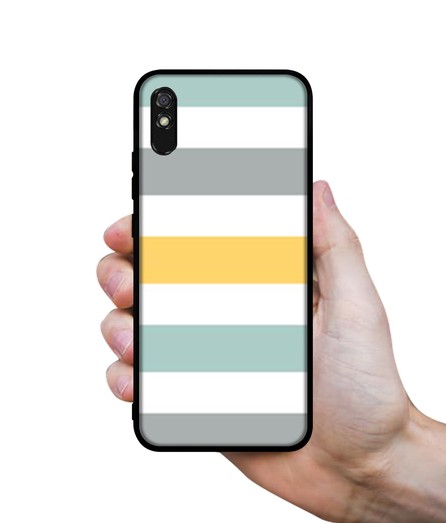 Line Texture Designer 2D Printed Back Case Cover for Mi Redmi 9A / 9A Sport / 9i / 9i Sport