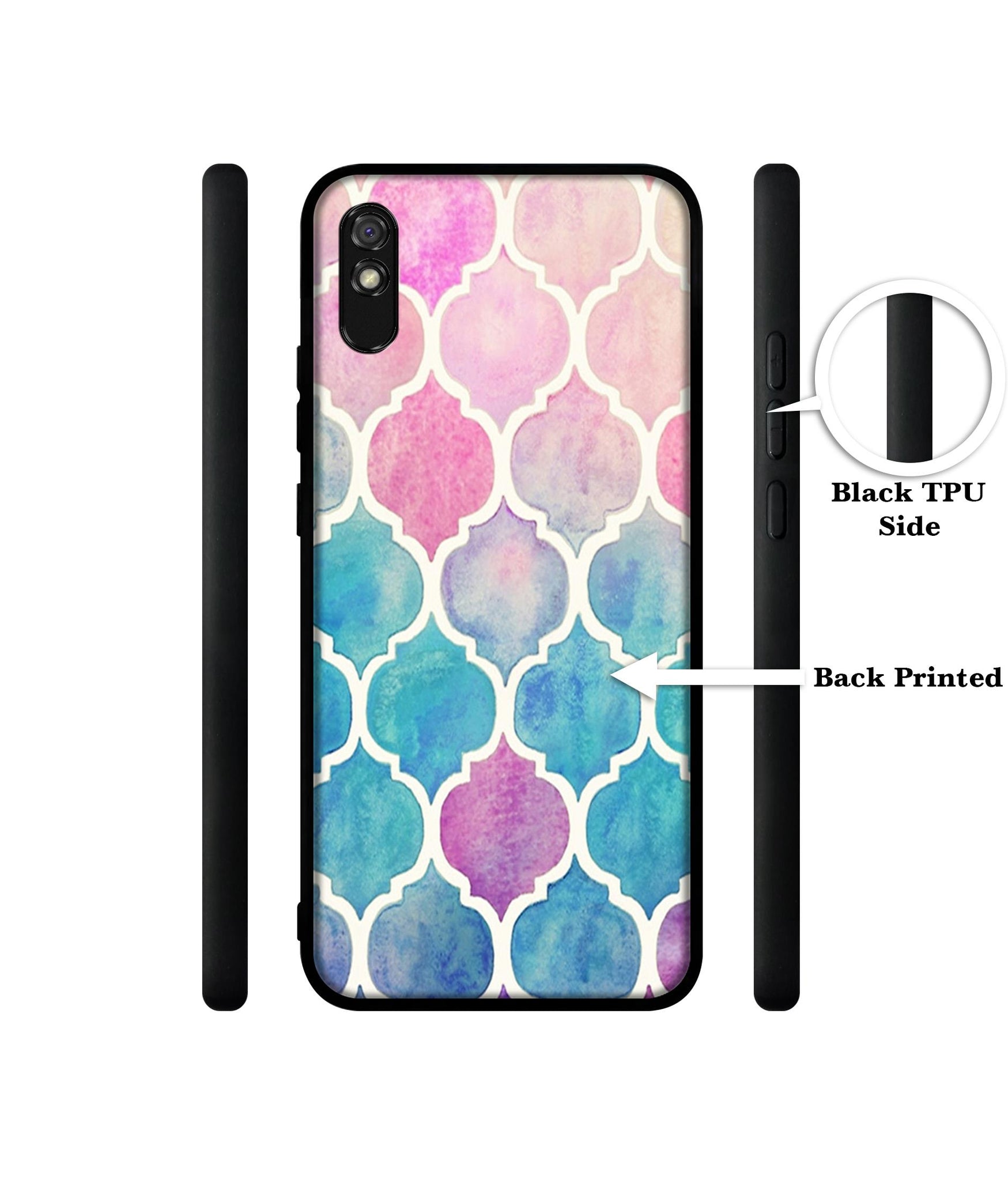Patterns Art Designer 2D Printed Back Case Cover for Mi Redmi 9A / 9A Sport / 9i / 9i Sport