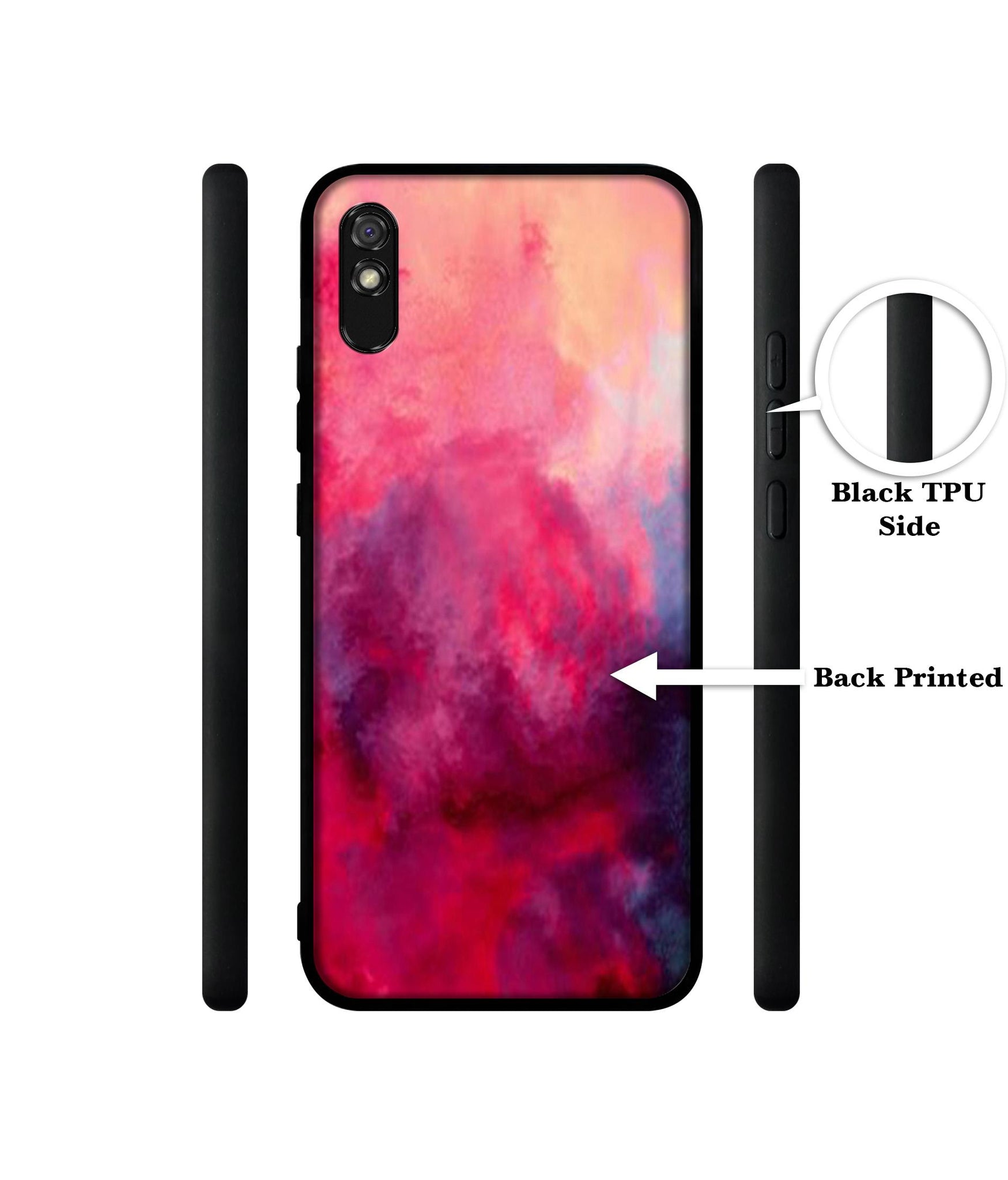 Holi Color Designer 2D Printed Back Case Cover for Mi Redmi 9A / 9A Sport / 9i / 9i Sport