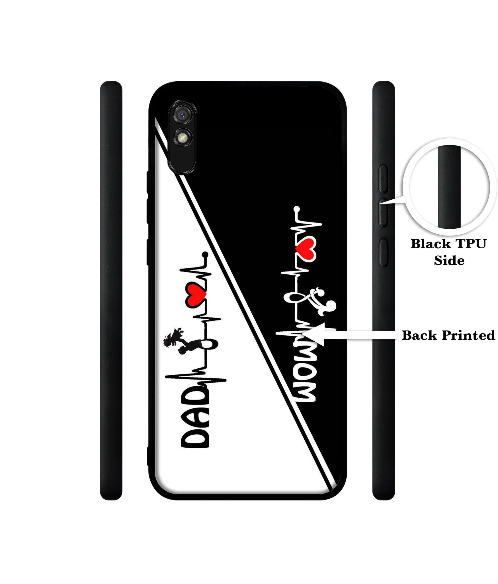 Mom and Dad Lover Designer 2D Printed Back Case Cover for Mi Redmi 9A / 9A Sport / 9i / 9i Sport