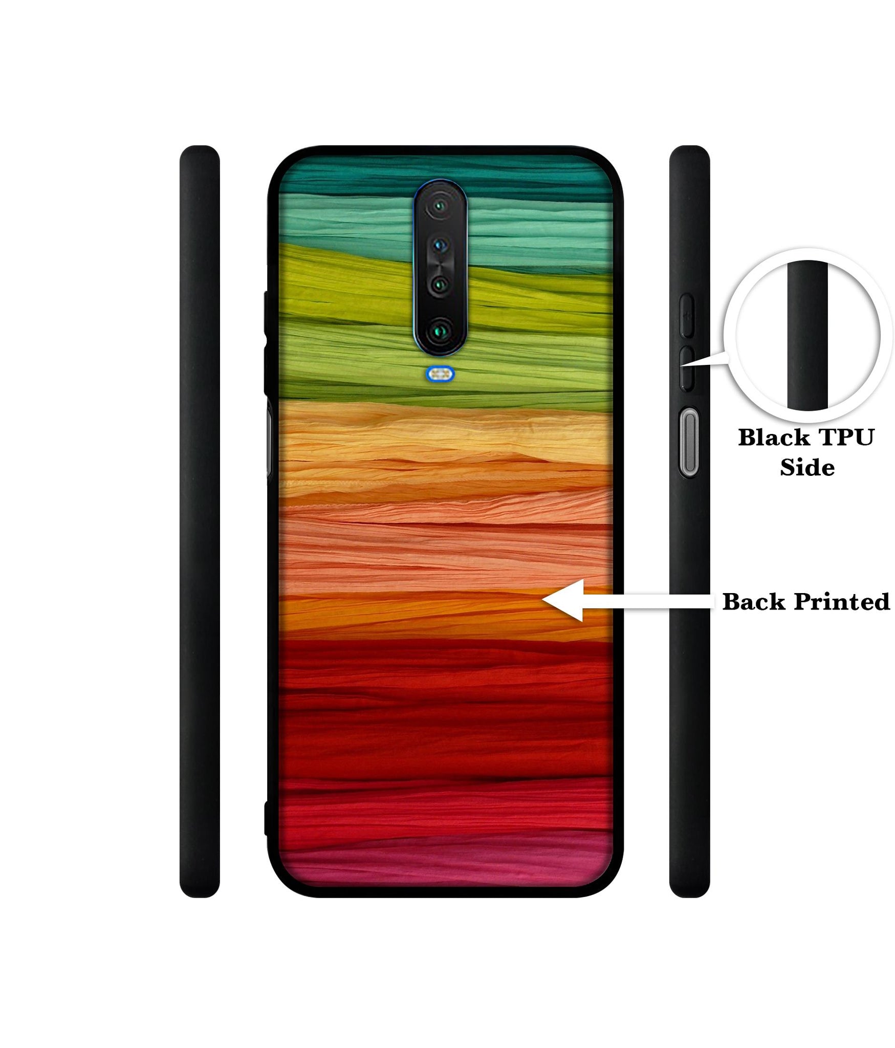 Colorful Thread Designer 2D Printed Back Case Cover for Mi Redmi K30 4G / Poco X2 4G