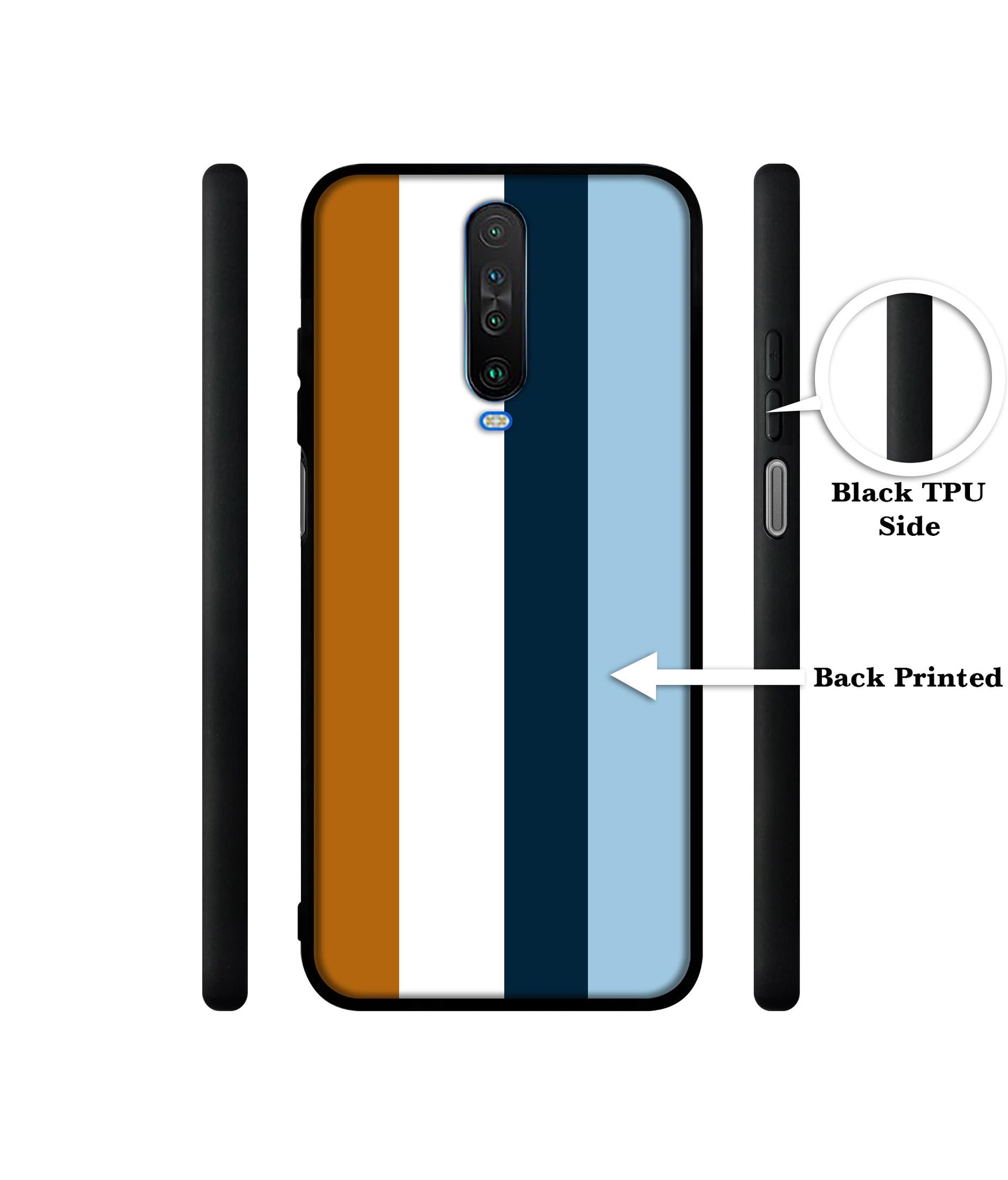 Color Stripes Designer 2D Printed Back Case Cover for Mi Redmi K30 4G / Poco X2 4G