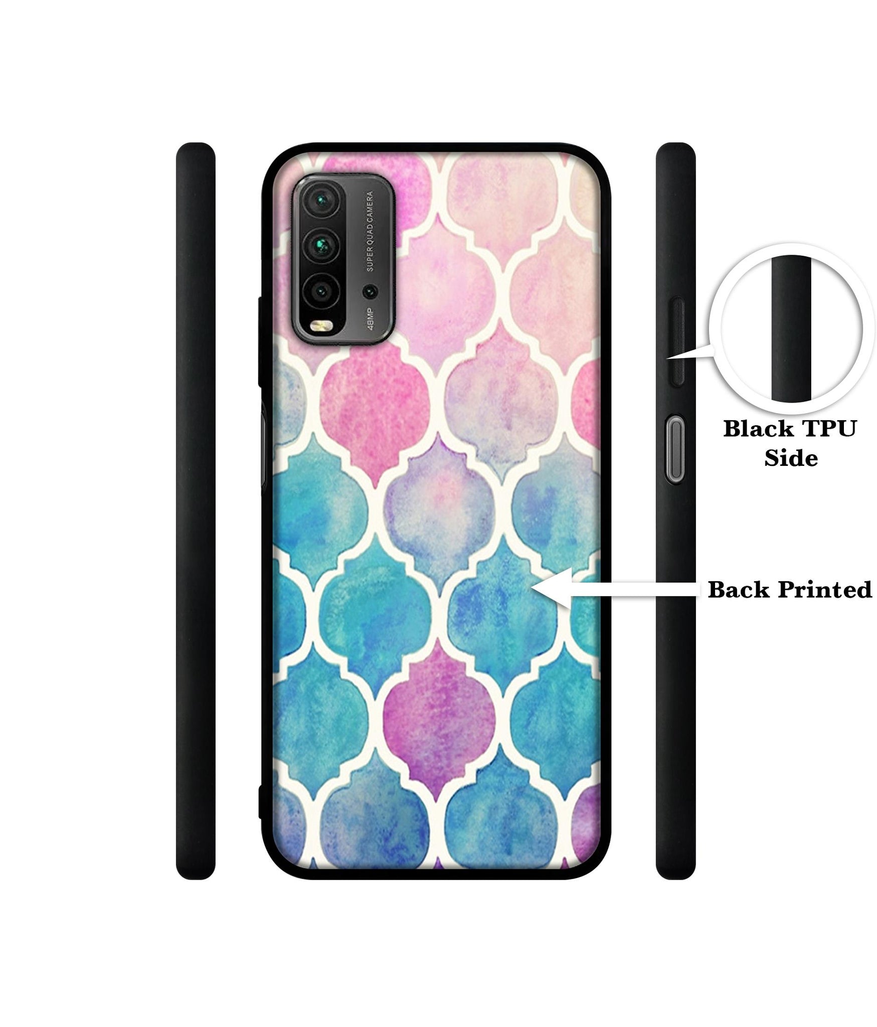 Patterns Art Designer 2D Printed Back Case Cover for Mi Redmi 9 Power 4G