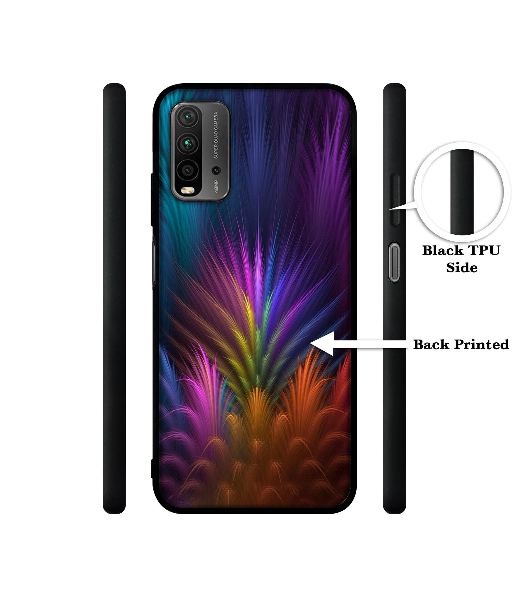 Multicoloured Designer 2D Printed Back Case Cover for Mi Redmi 9 Power 4G
