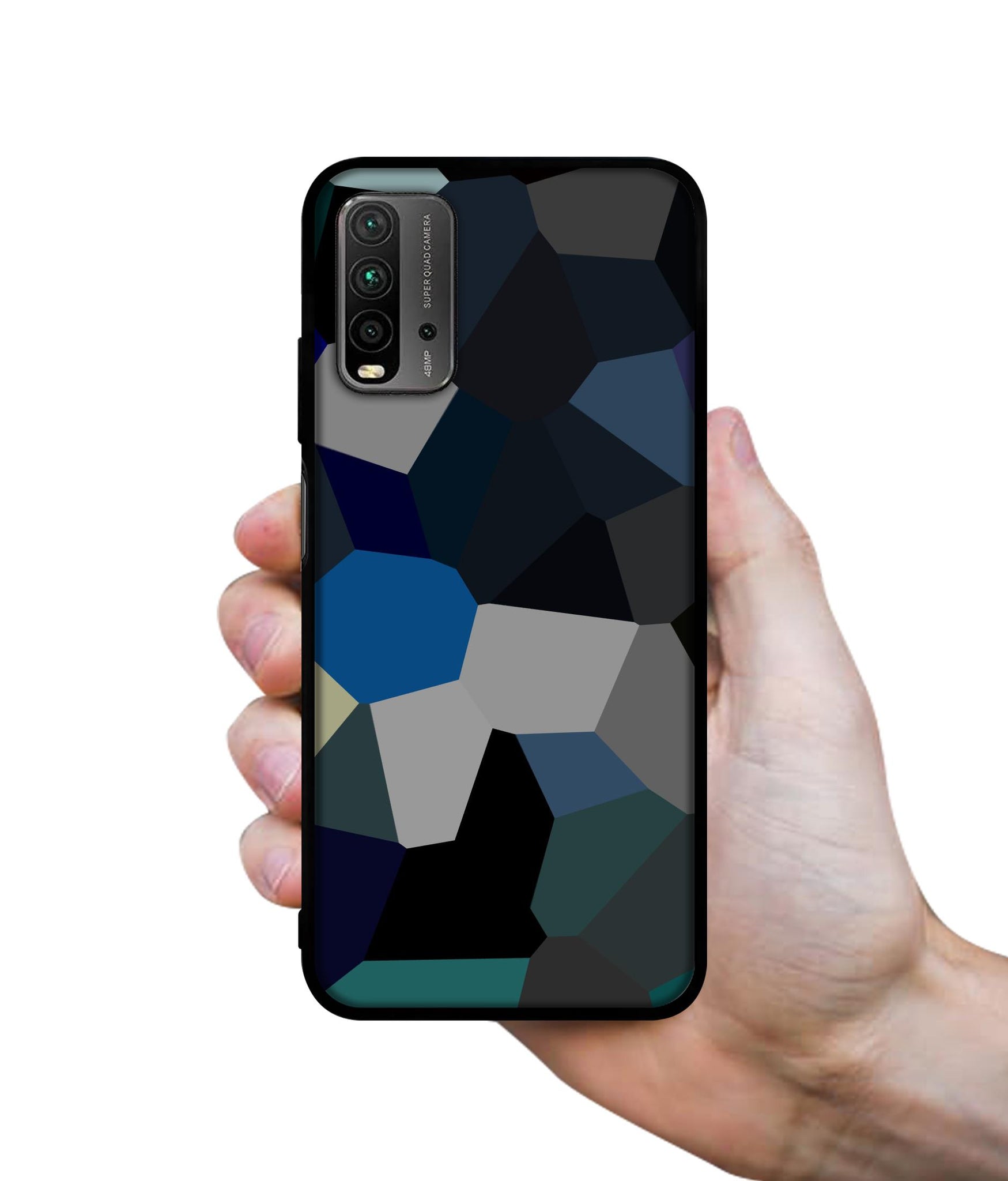 Mathematical Shape Designer 2D Printed Back Case Cover for Mi Redmi 9 Power 4G