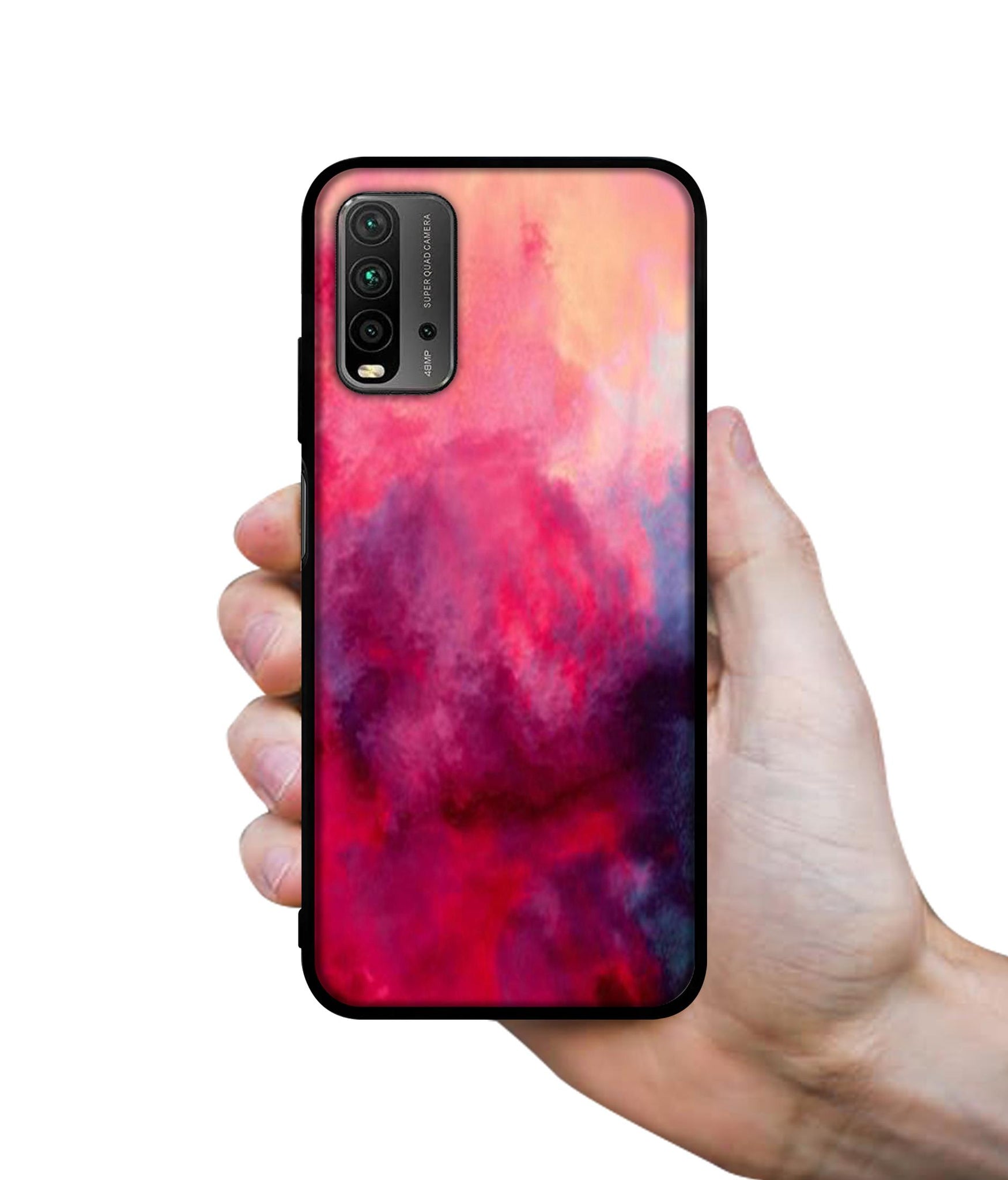 Holi Color Designer 2D Printed Back Case Cover for Mi Redmi 9 Power 4G