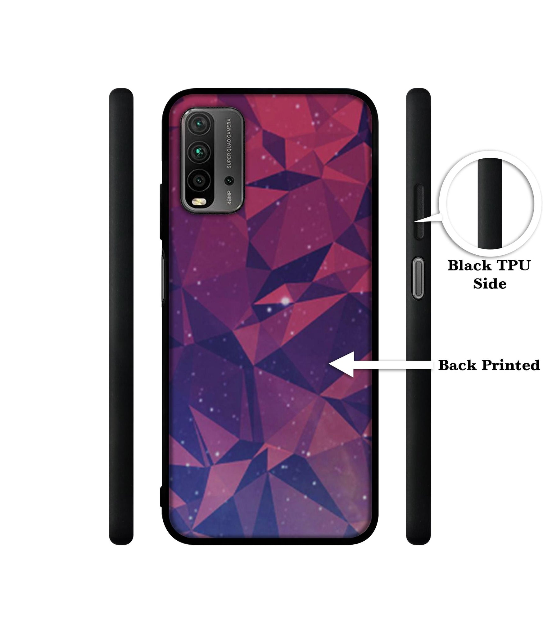 Bad Color Shape Designer 2D Printed Back Case Cover for Mi Redmi 9 Power 4G