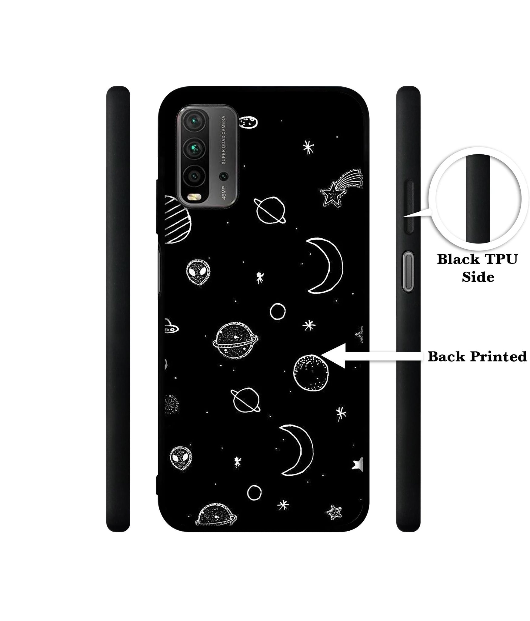 Space Stars Universe Designer 2D Printed Back Case Cover for Mi Redmi 9 Power 4G