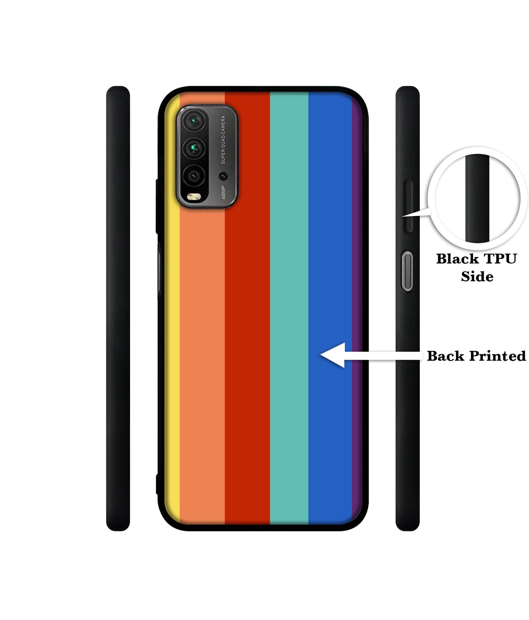 Rainbow Colors Designer 2D Printed Back Case Cover for Mi Redmi 9 Power 4G