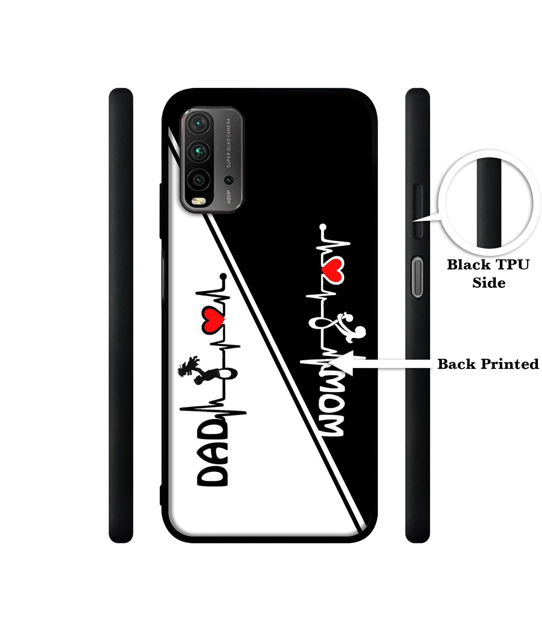 Mom and Dad Lover Designer 2D Printed Back Case Cover for Mi Redmi 9 Power 4G