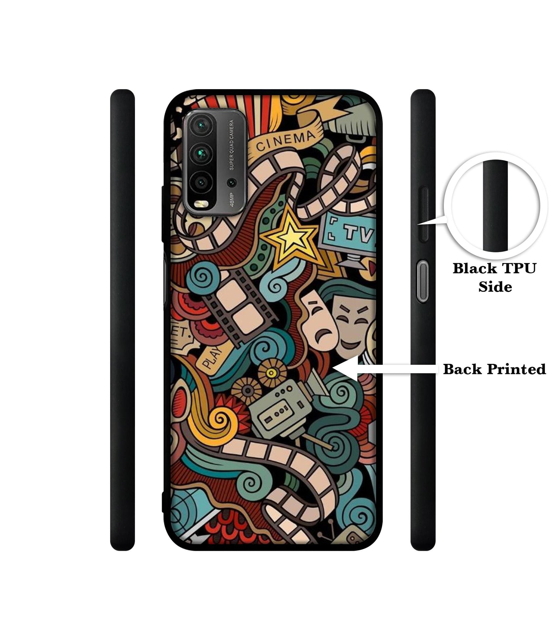 Movies Designer 2D Printed Back Case Cover for Mi Redmi 9 Power 4G