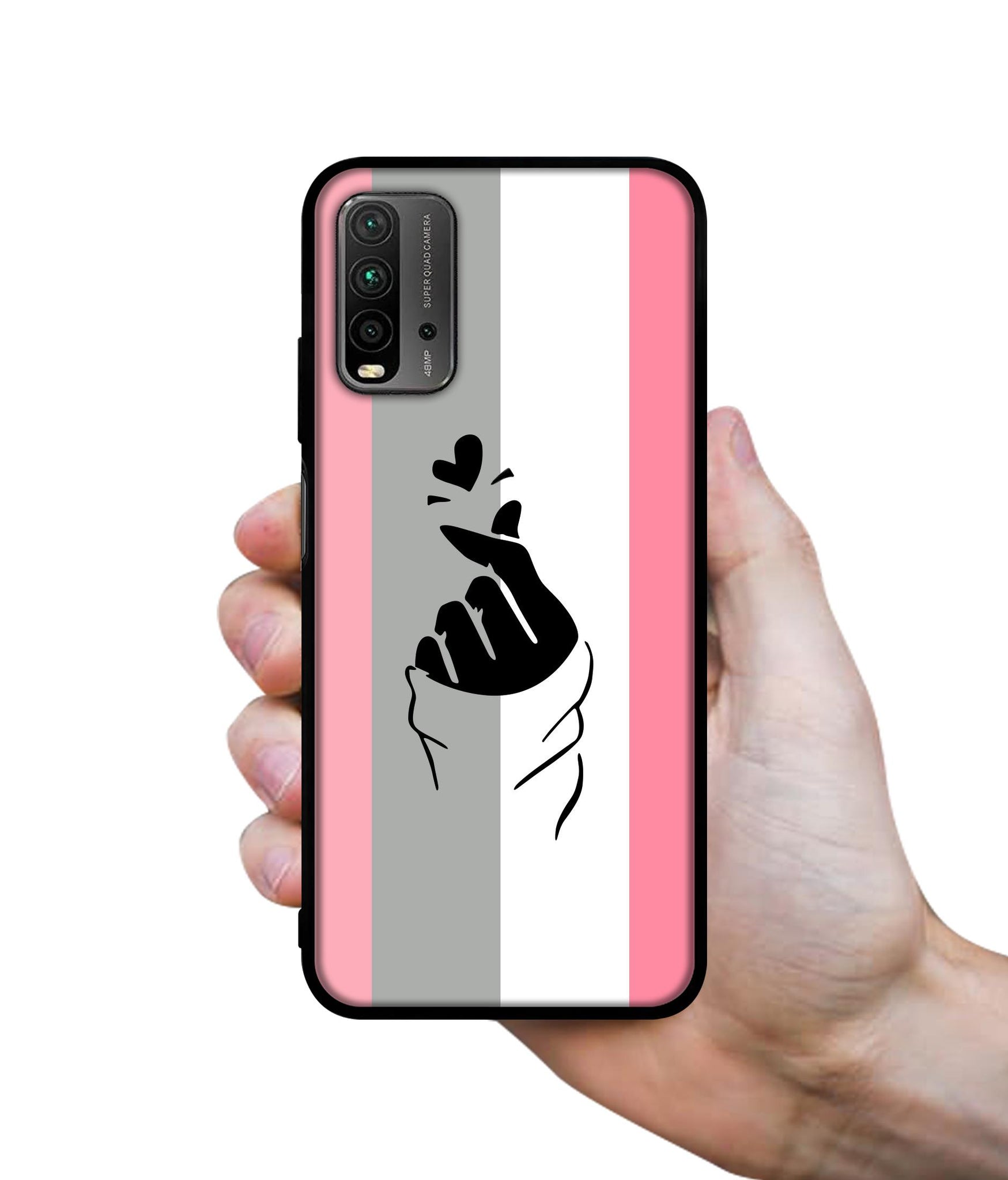 Cute Mini Love Designer 2D Printed Back Case Cover for Mi Redmi 9 Power 4G