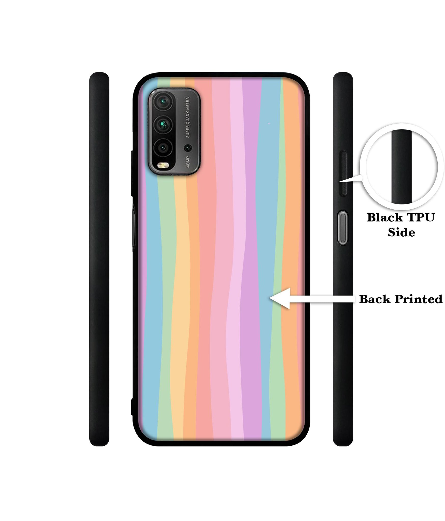 Cool Rainbow Designer 2D Printed Back Case Cover for Mi Redmi 9 Power 4G