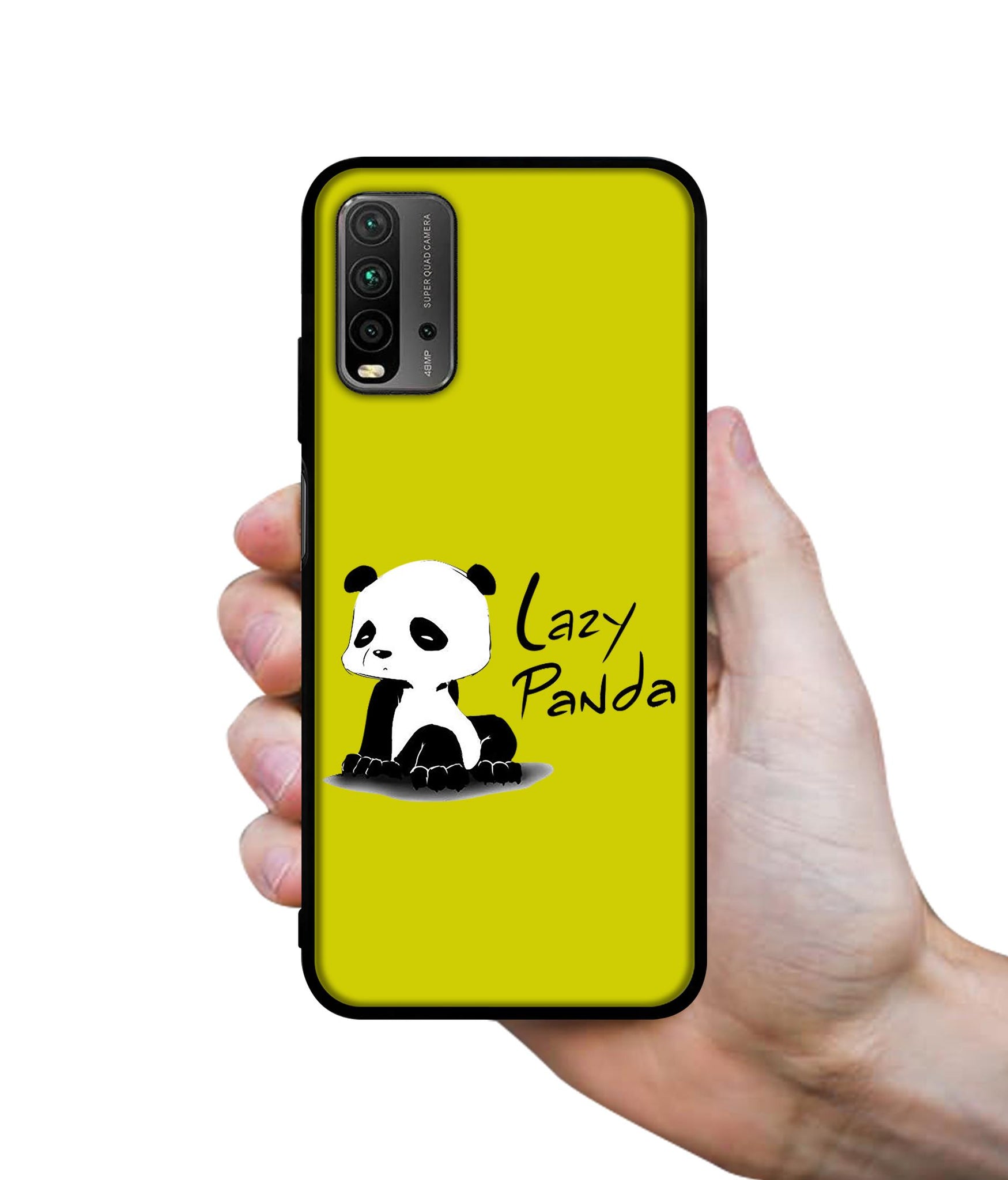 Lazy Panda Designer 2D Printed Back Case Cover for Mi Redmi 9 Power 4G