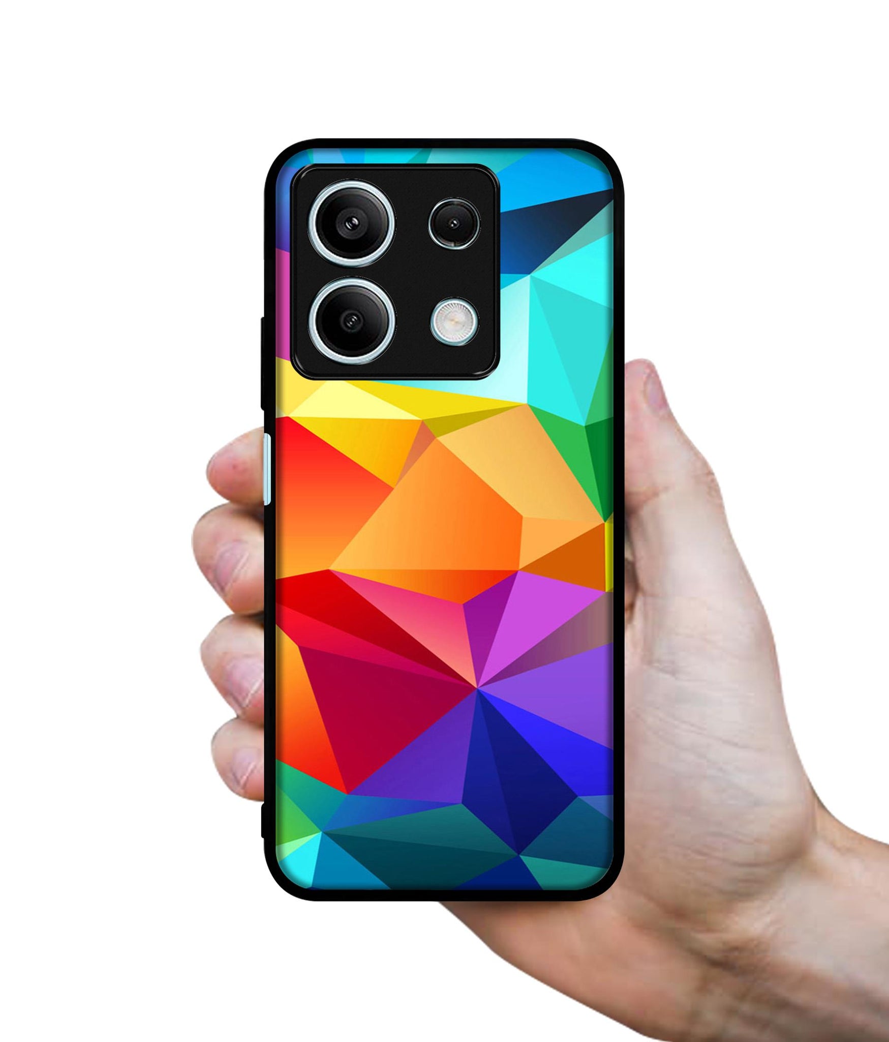 Colorful Pattern Designer 2D Printed Back Case Cover for Mi Redmi Note 13 5G