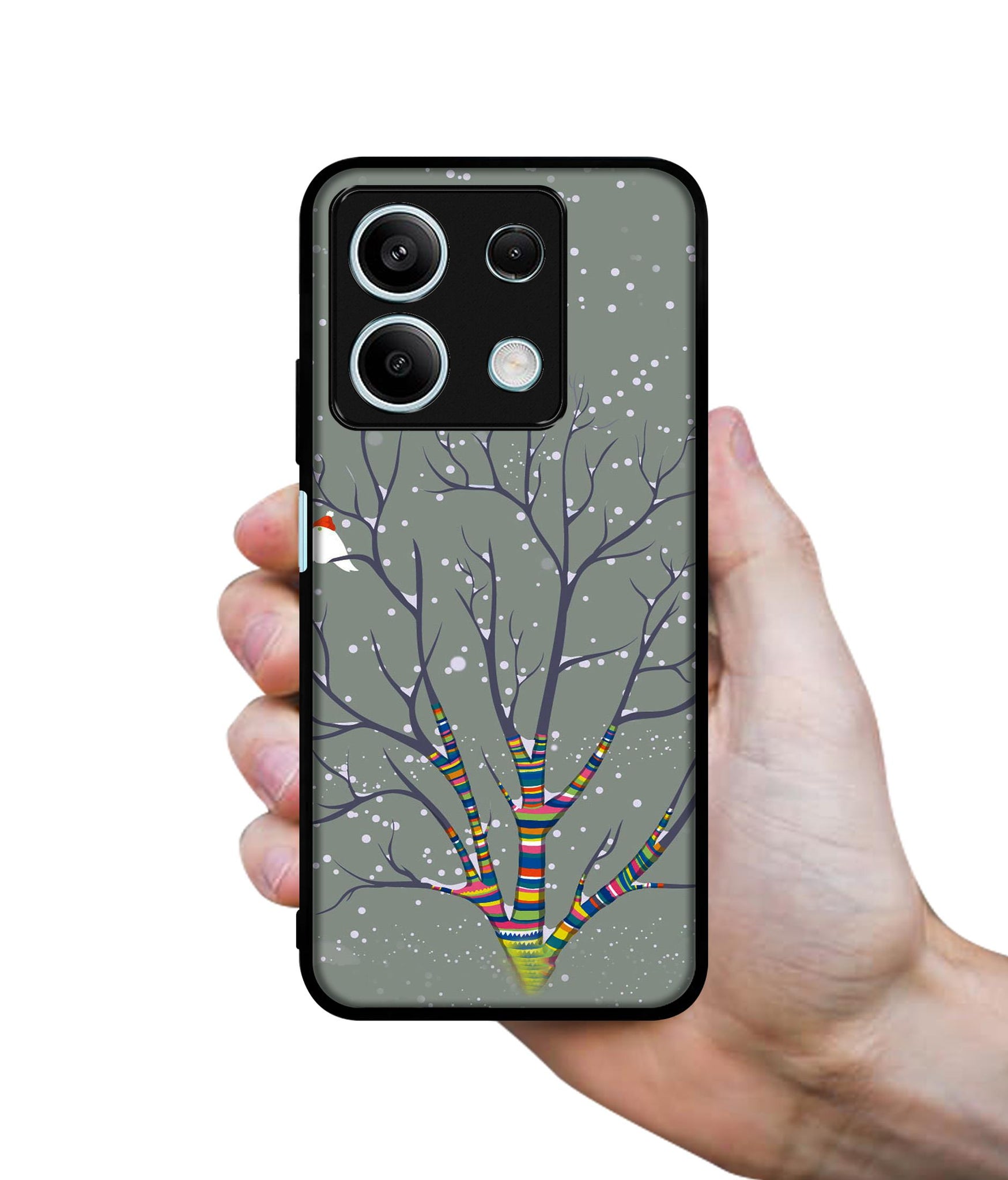 Winter Pattern Print Designer 2D Printed Back Case Cover for Mi Redmi Note 13 5G