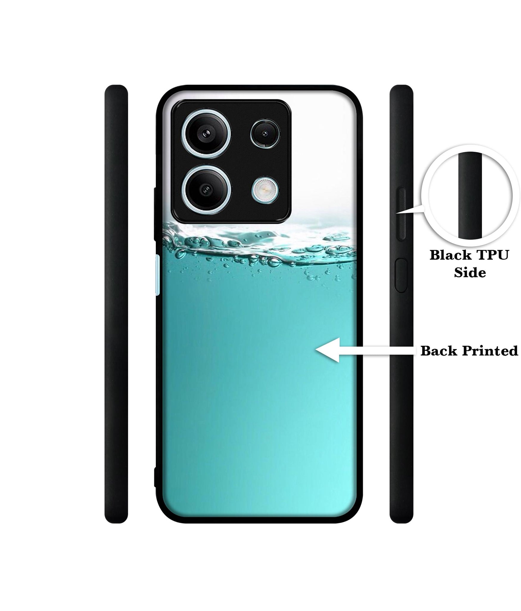 Half Fill Designer 2D Printed Back Case Cover for Mi Redmi Note 13 5G