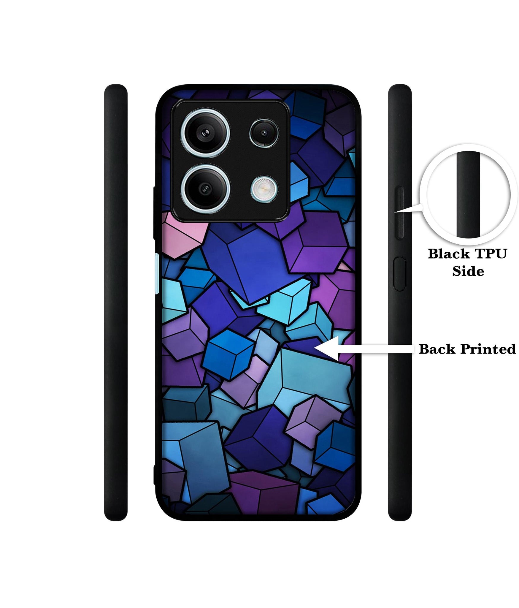 Color Box Designer 2D Printed Back Case Cover for Mi Redmi Note 13 5G
