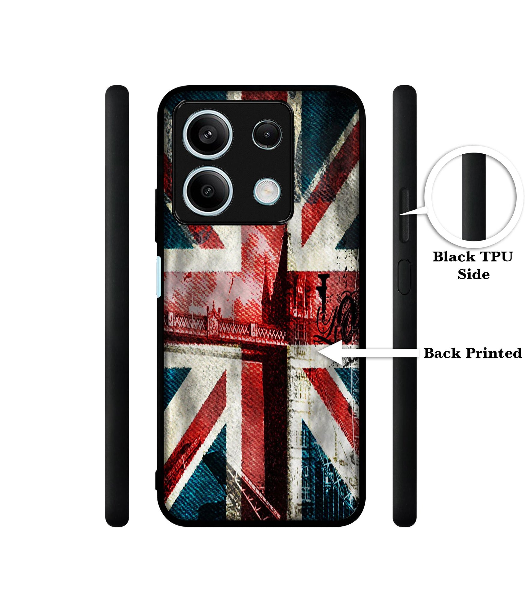 Music Men Designer 2D Printed Back Case Cover for Mi Redmi Note 13 5G