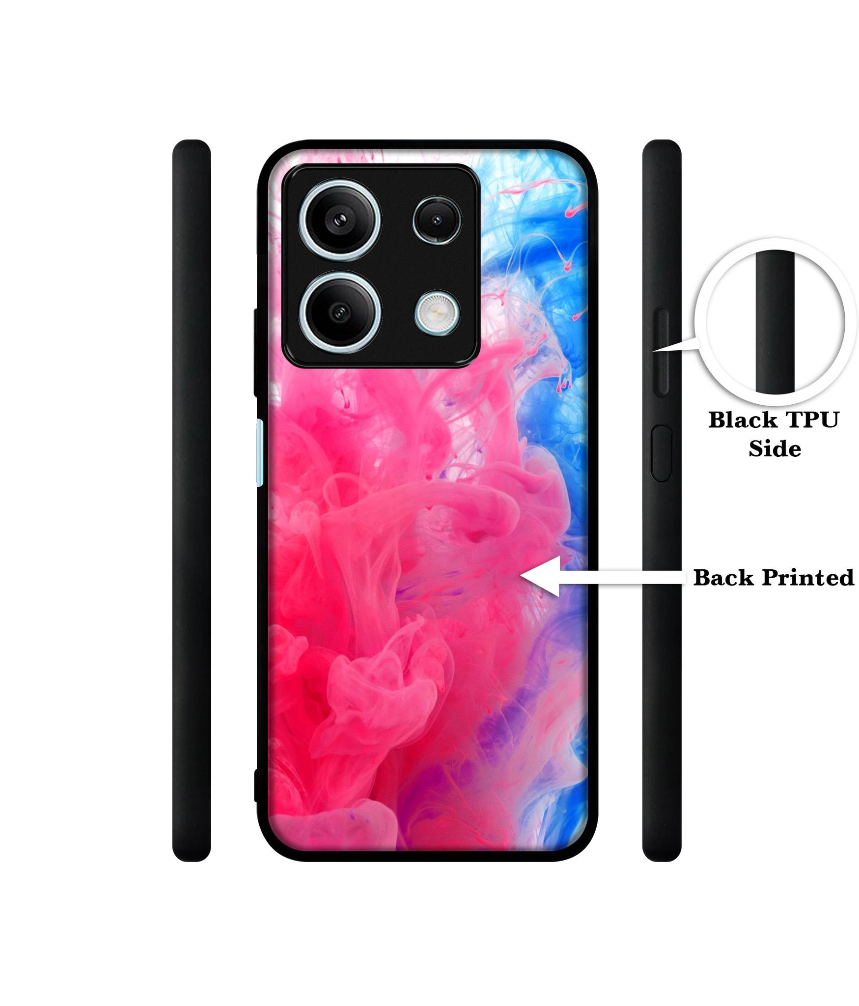 Fractal Paint Designer 2D Printed Back Case Cover for Mi Redmi Note 13 5G