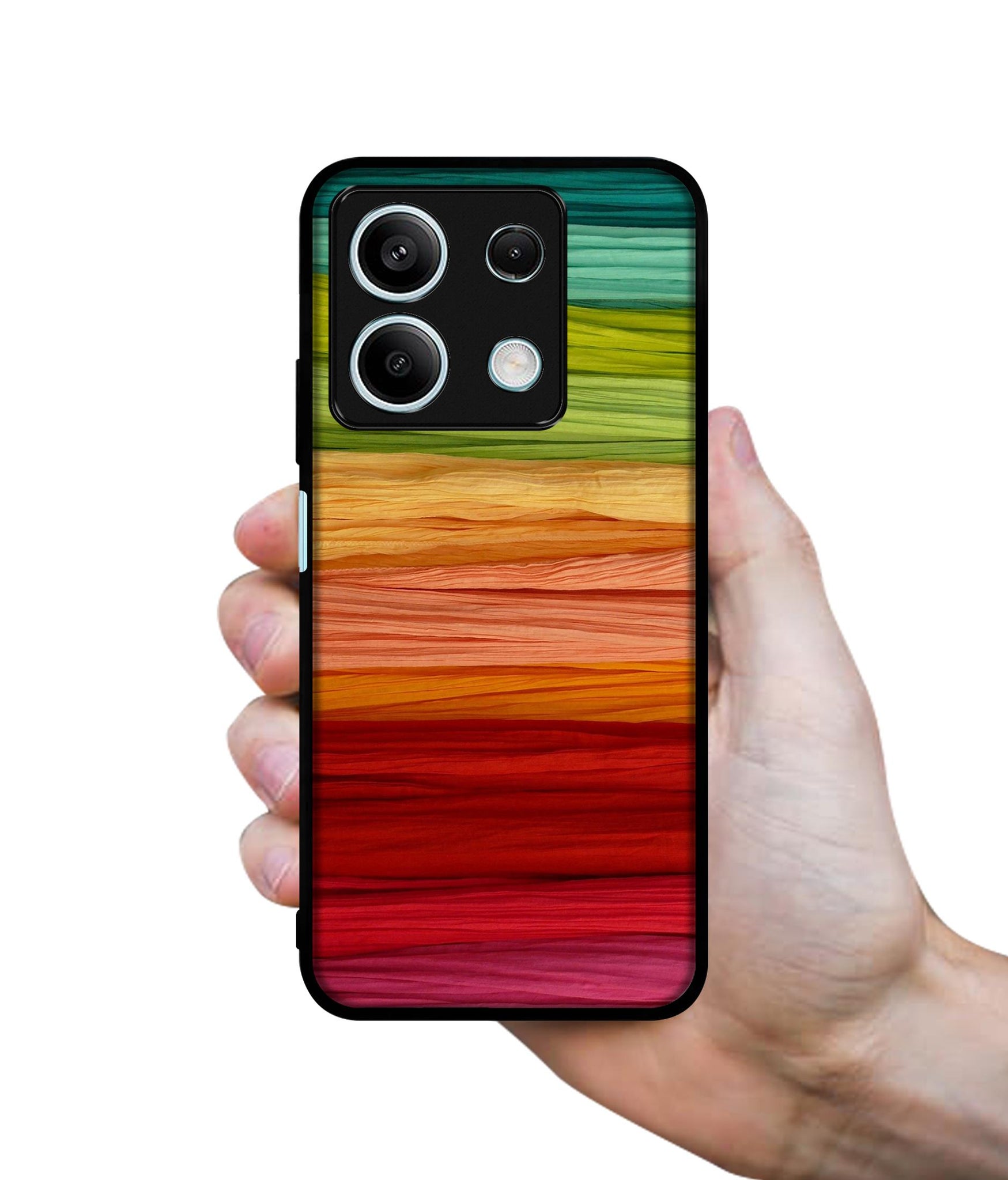 Colorful Thread Designer 2D Printed Back Case Cover for Mi Redmi Note 13 5G
