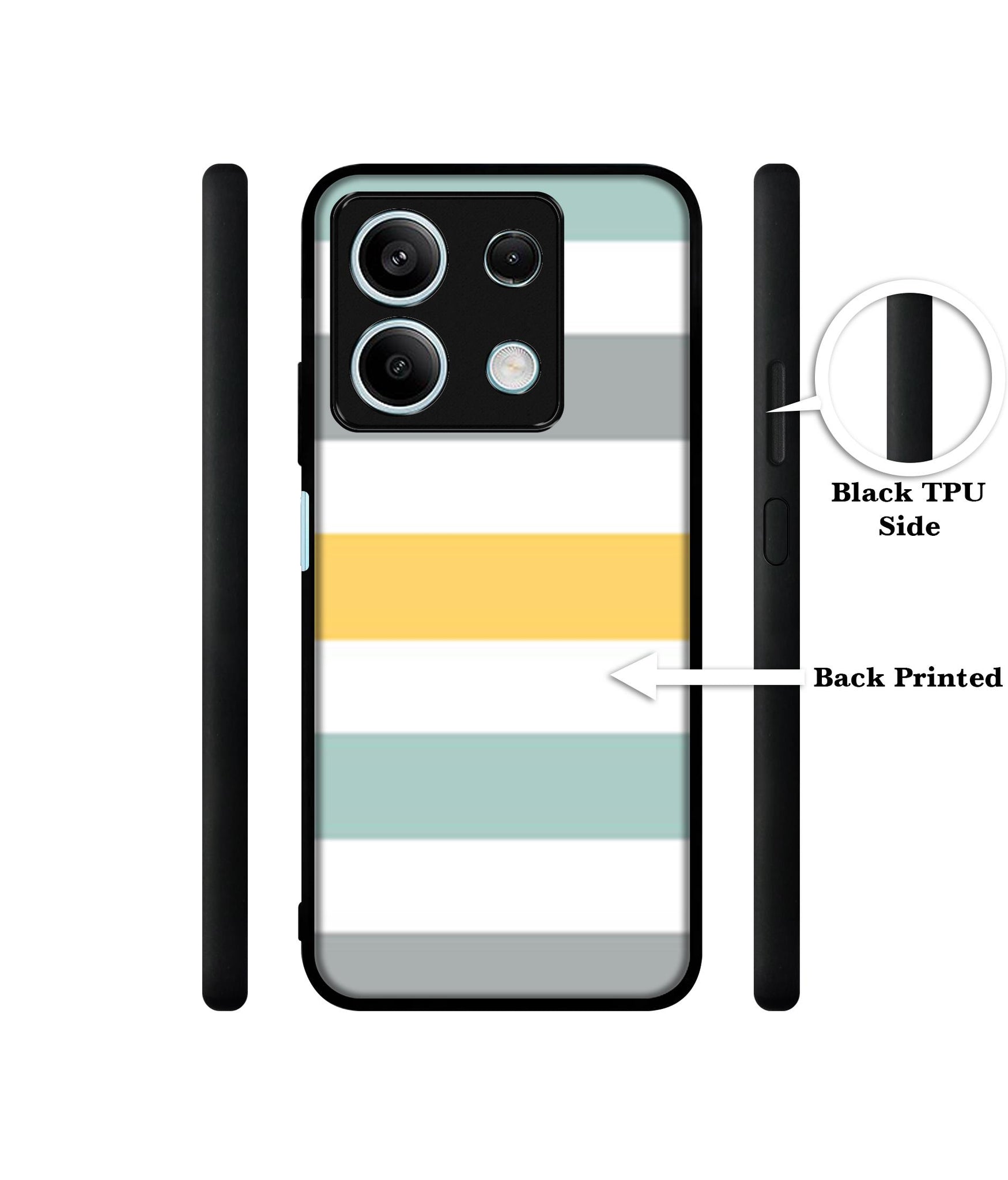 Line Texture Designer 2D Printed Back Case Cover for Mi Redmi Note 13 5G