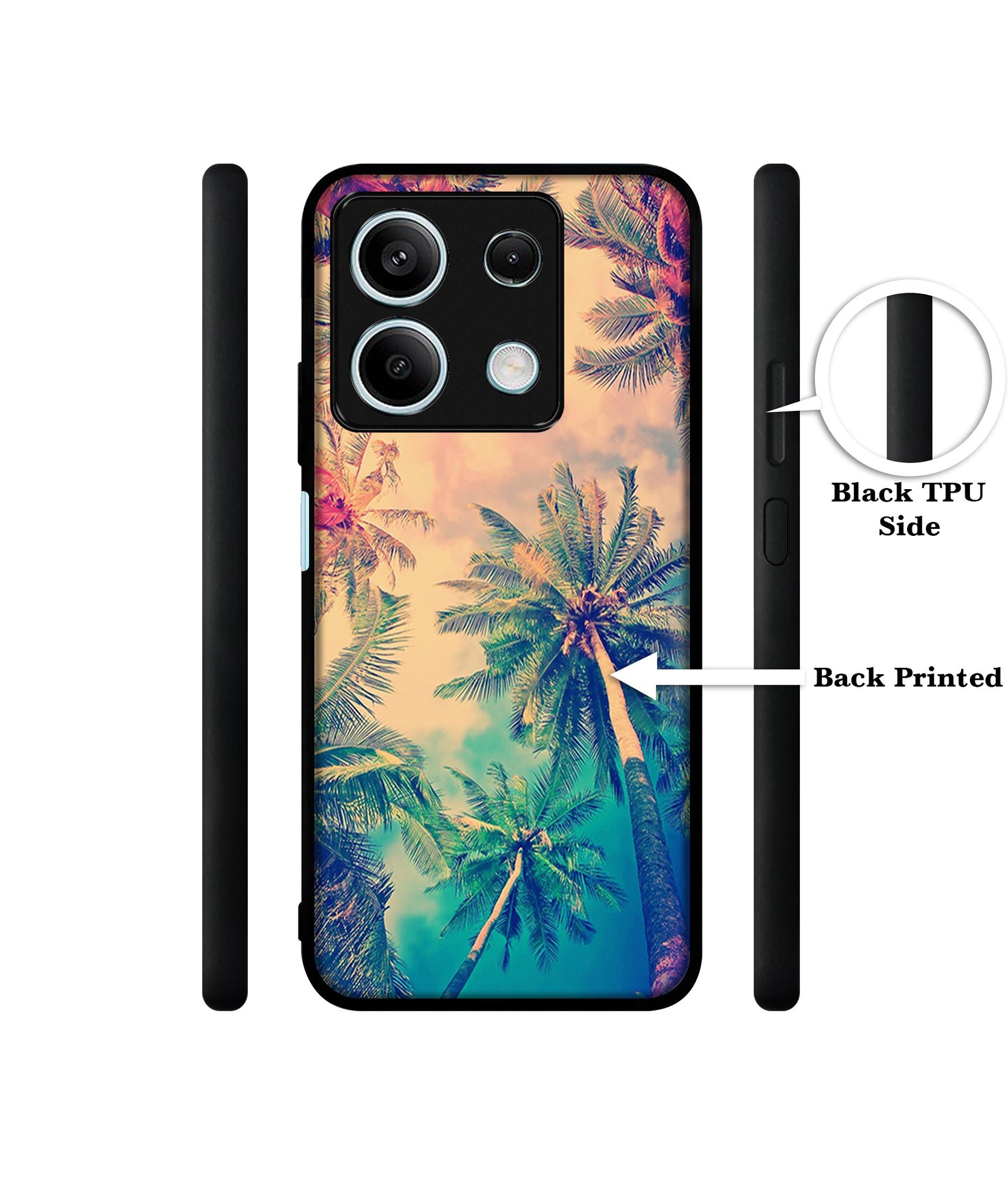 Trees Designer 2D Printed Back Case Cover for Mi Redmi Note 13 5G