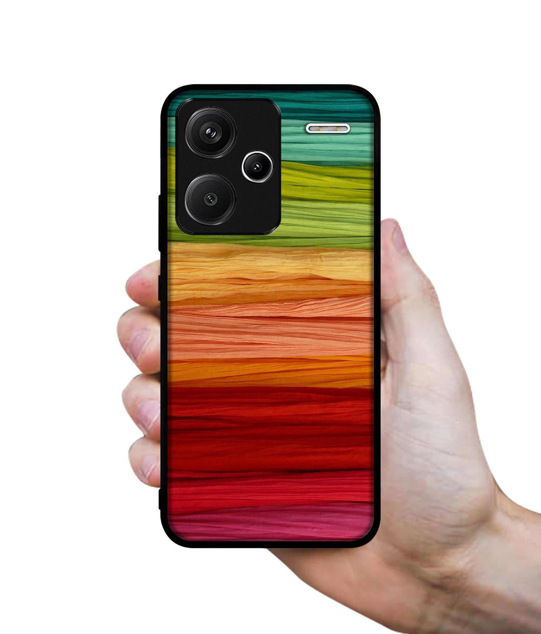 Colorful Thread Designer 2D Printed Back Case Cover for Mi Redmi Note 13 Pro Plus 5G